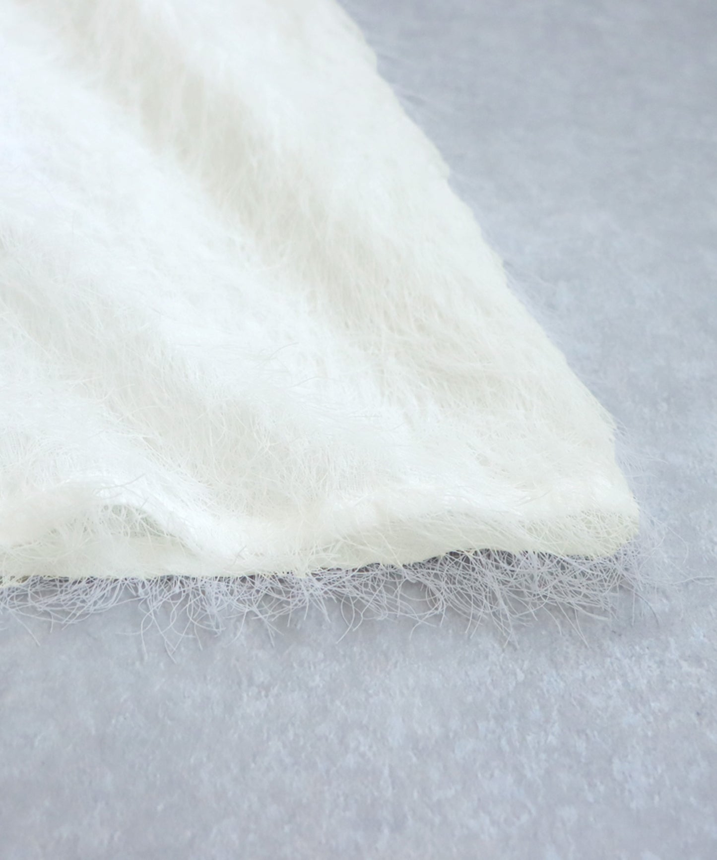 Double Zip Shaggy Vest Ladies