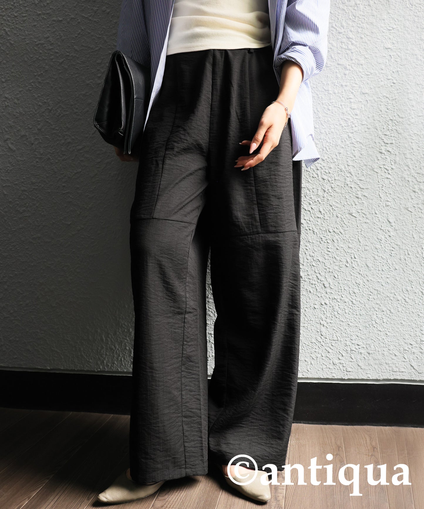 Rayon Wide Pants Ladies