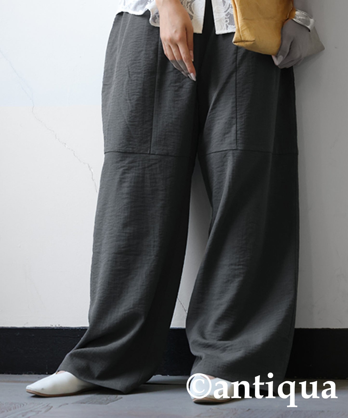 Rayon Wide Pants Ladies