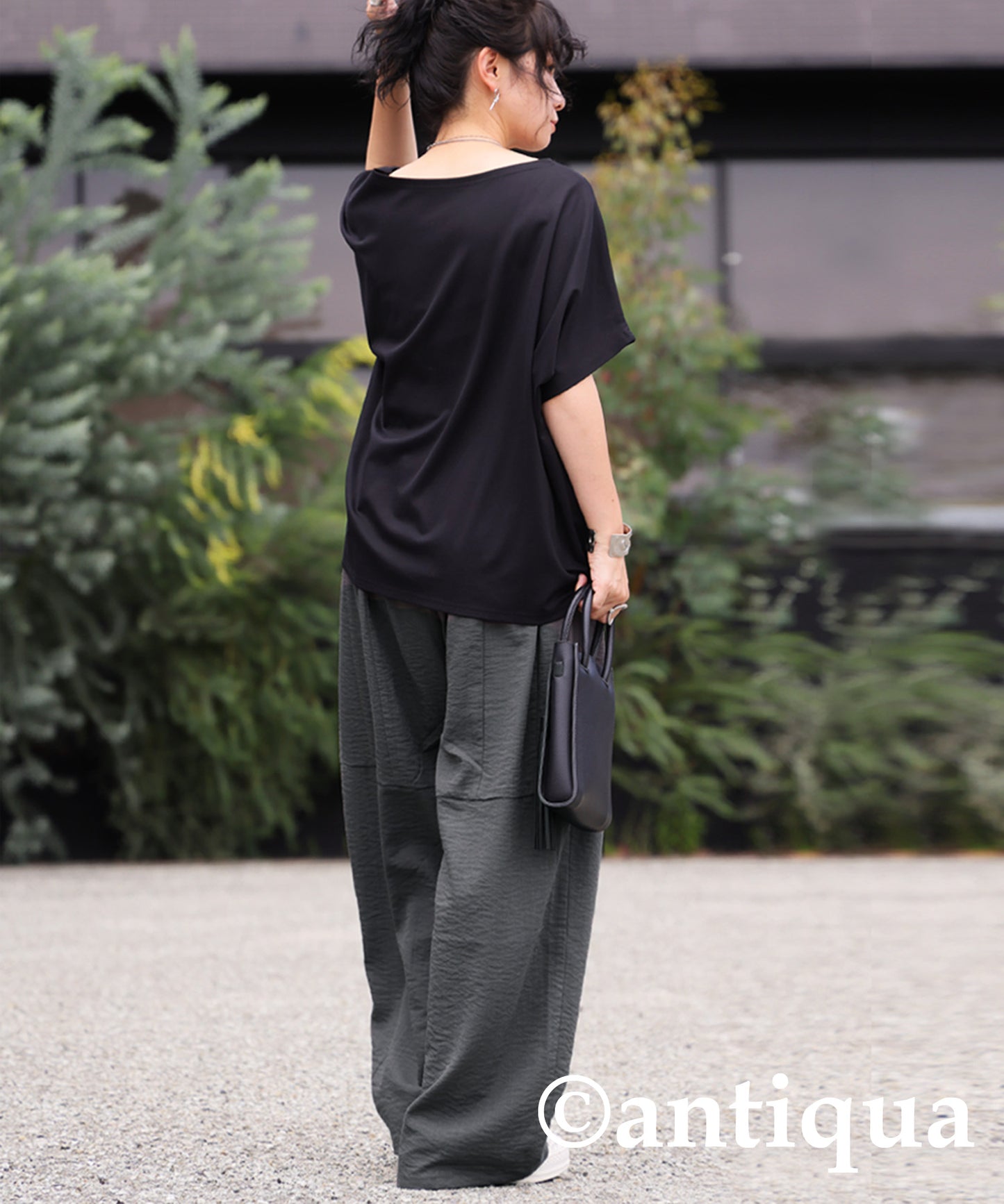 Rayon Wide Pants Ladies