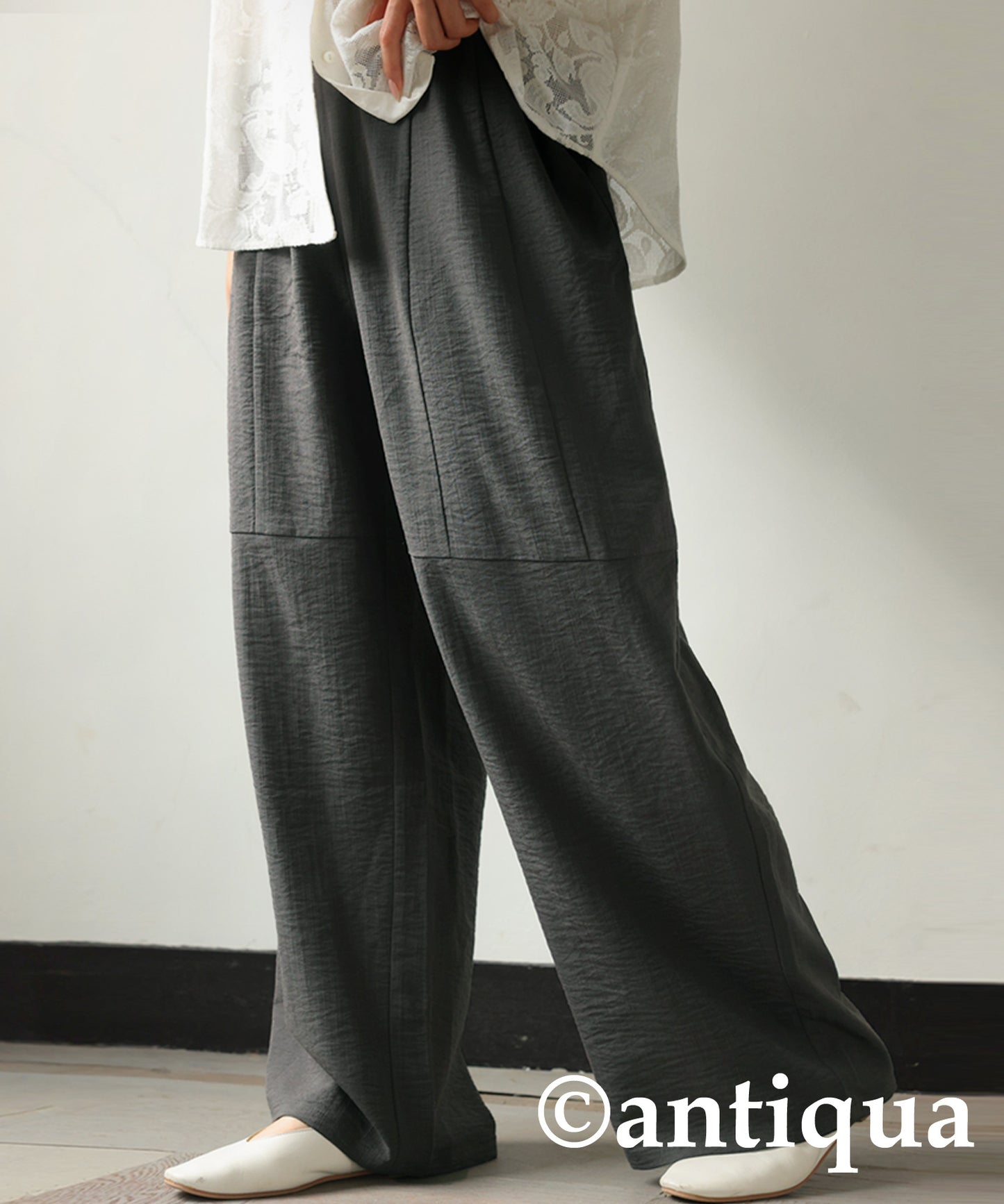 Rayon Wide Pants Ladies