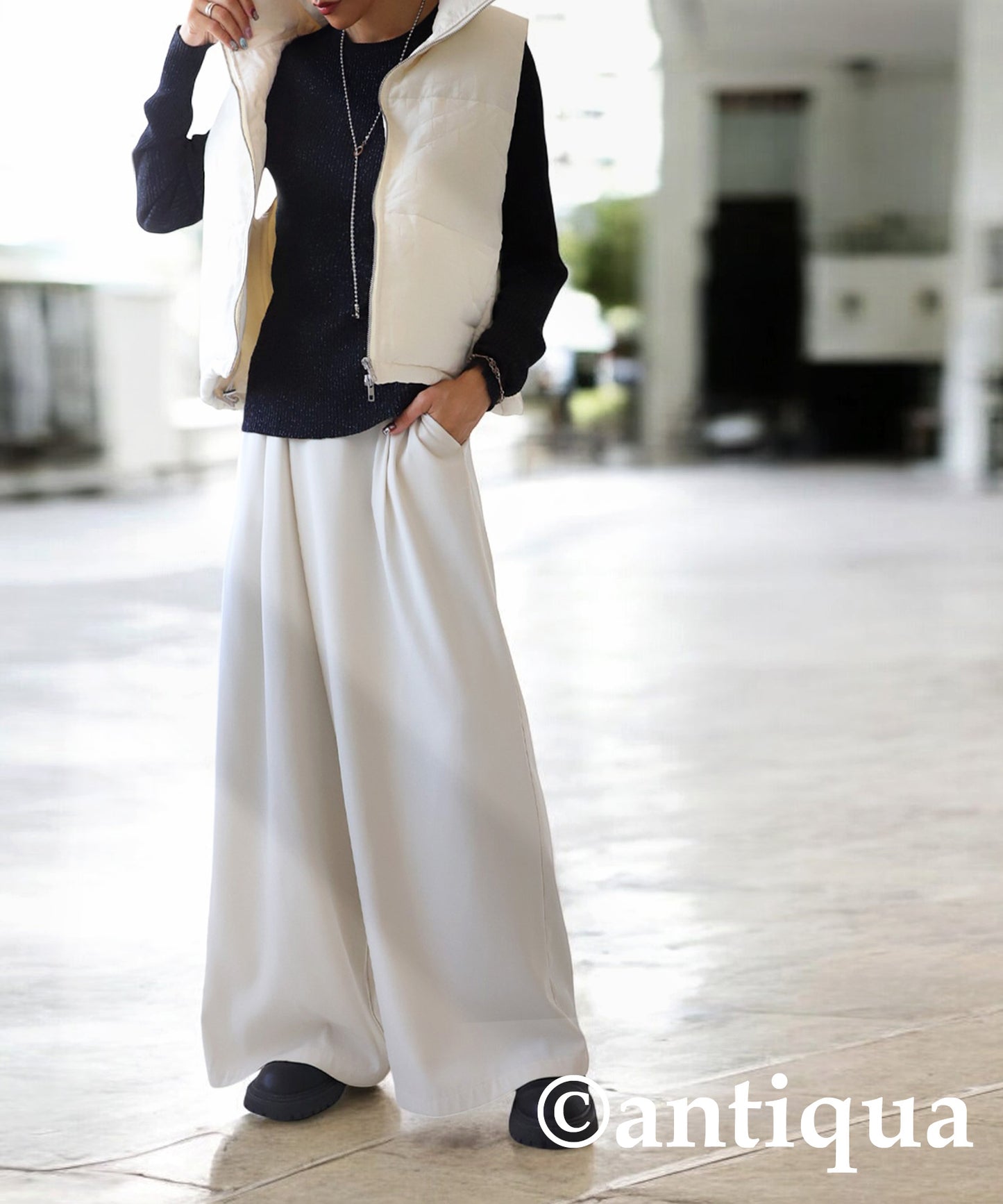 Glitter Rib Knit Ladies