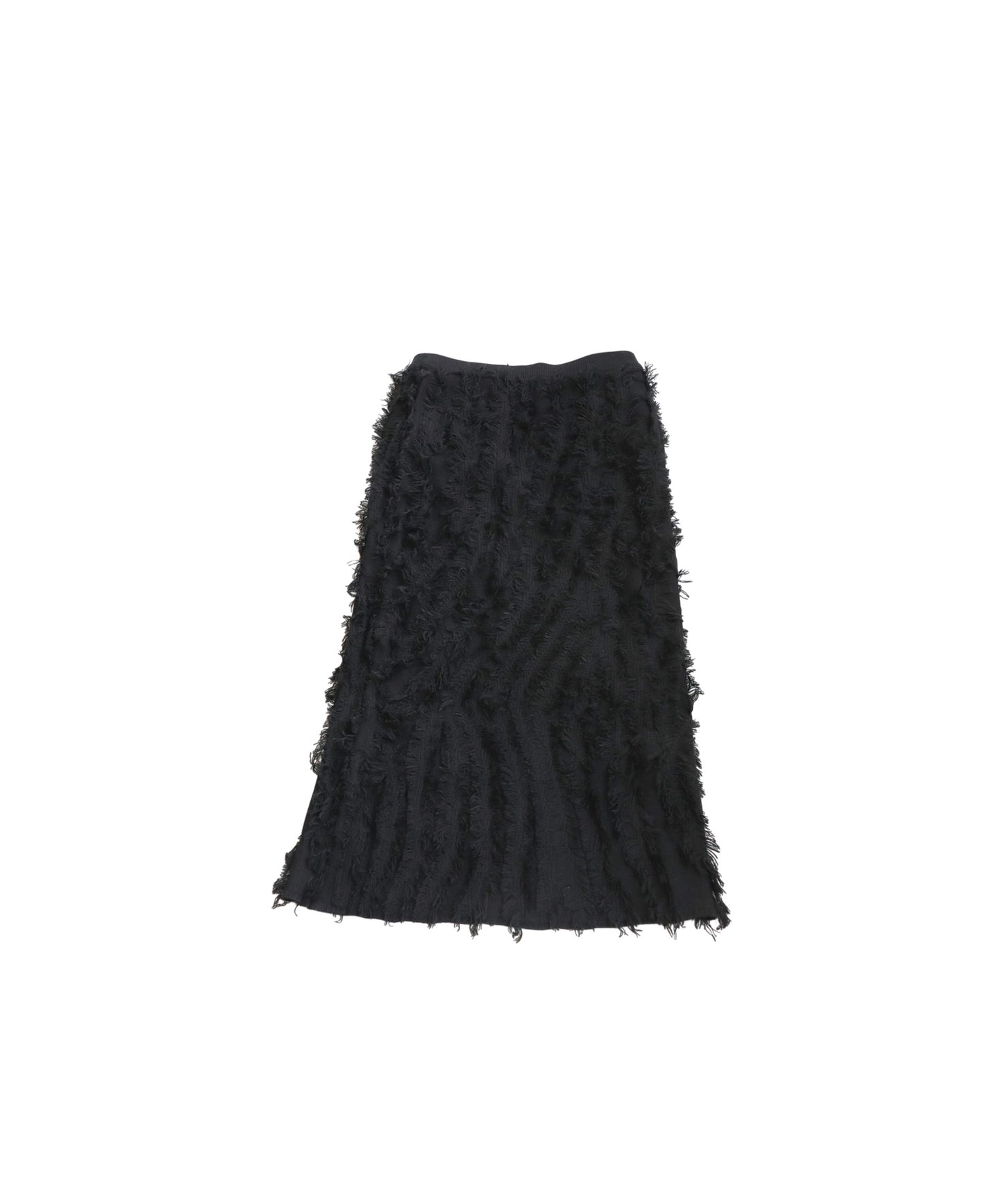 Fringe Knit Skirt Ladies