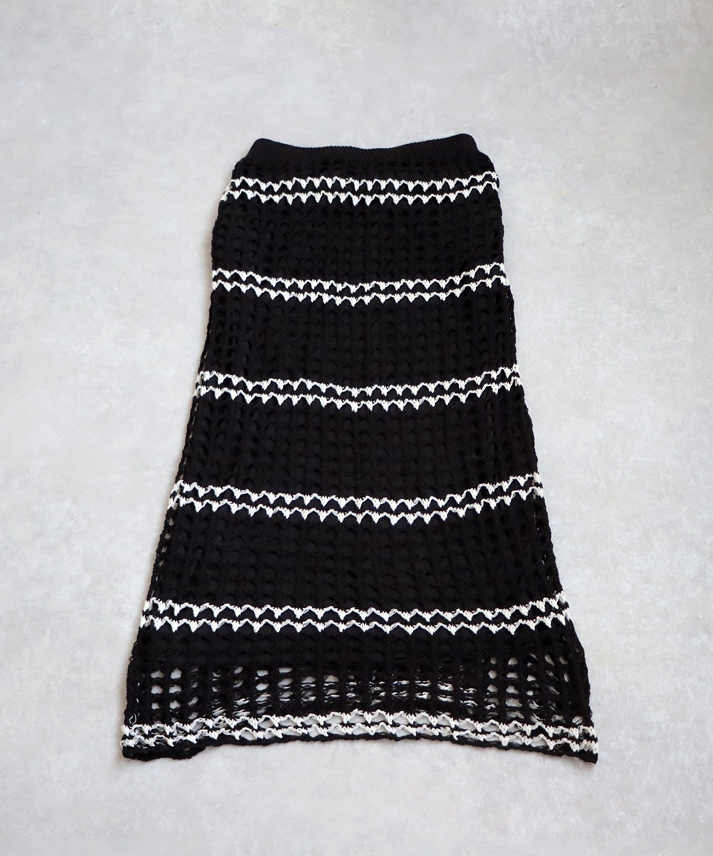 Mesh Knit Skirt Ladies