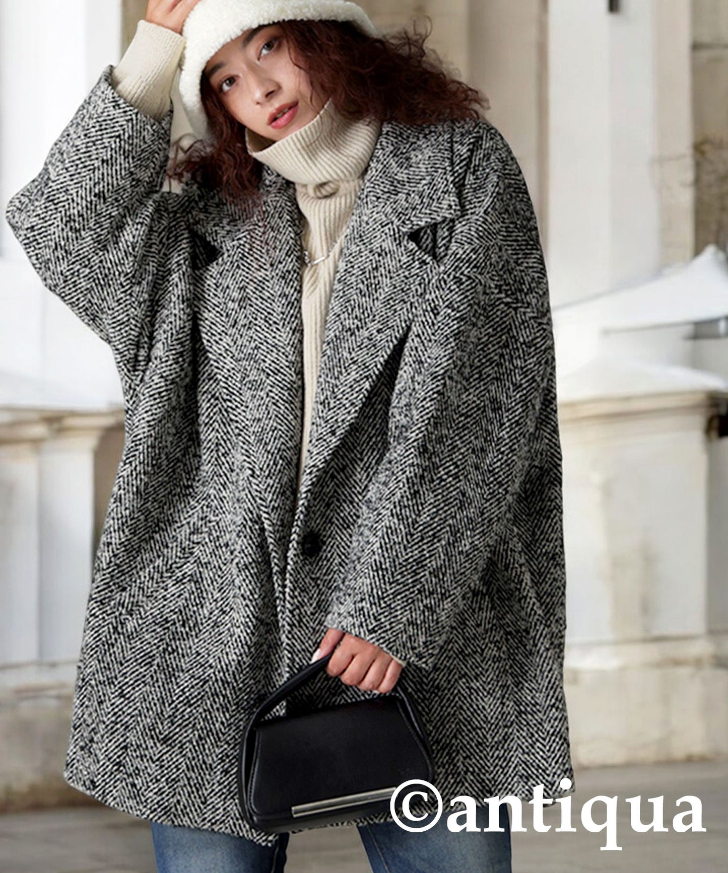 Cocoon Coat Ladies
