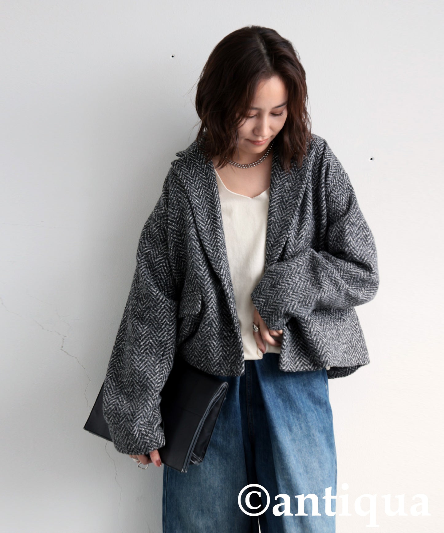 Short Tweed Jacket Ladies