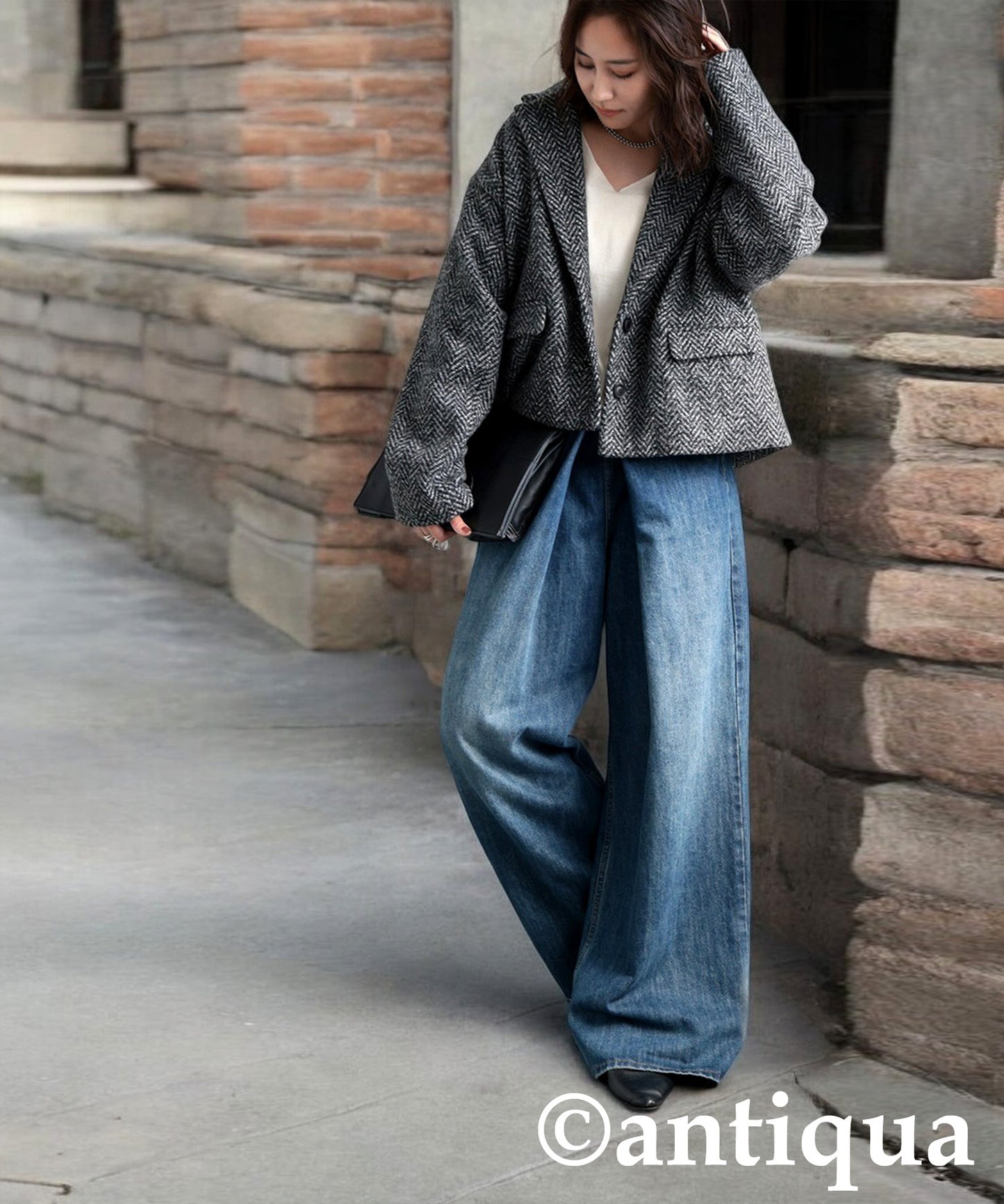 Short Tweed Jacket Ladies