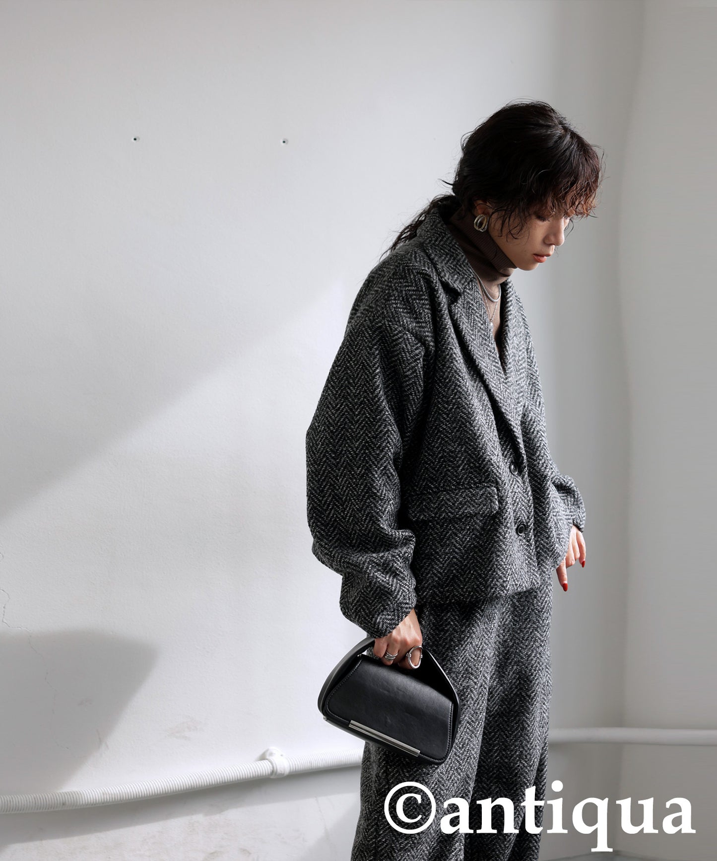 Short Tweed Jacket Ladies