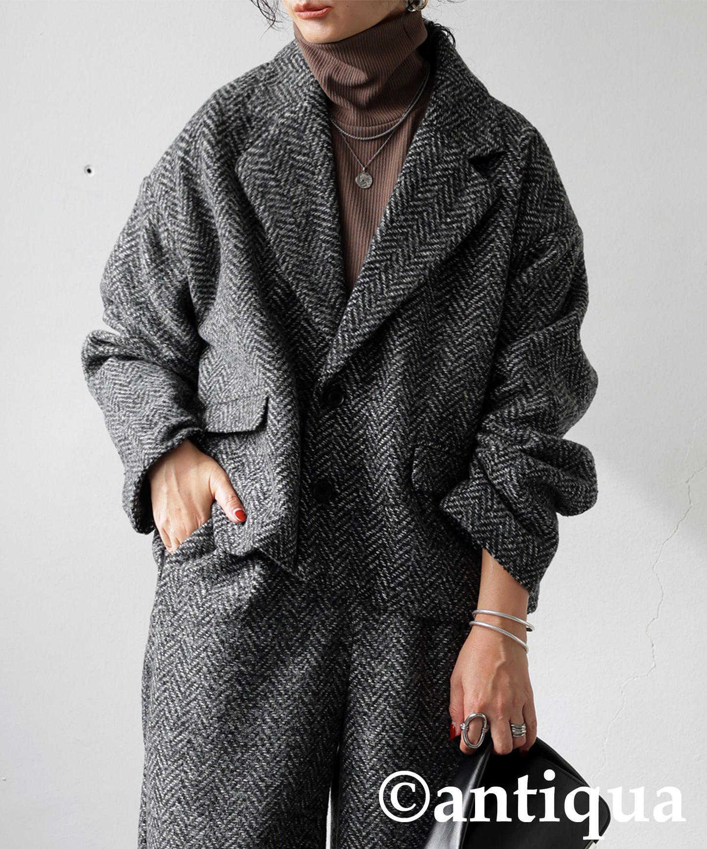 Short Tweed Jacket Ladies