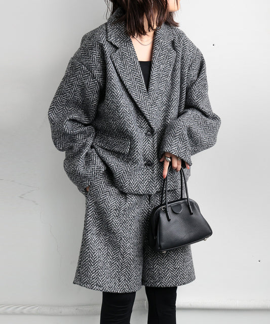 Short Tweed Jacket Ladies