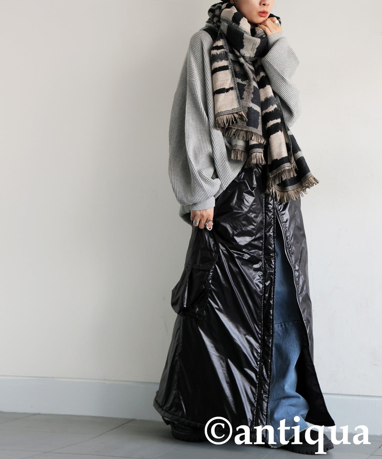 Padded Cargo Skirt Ladies