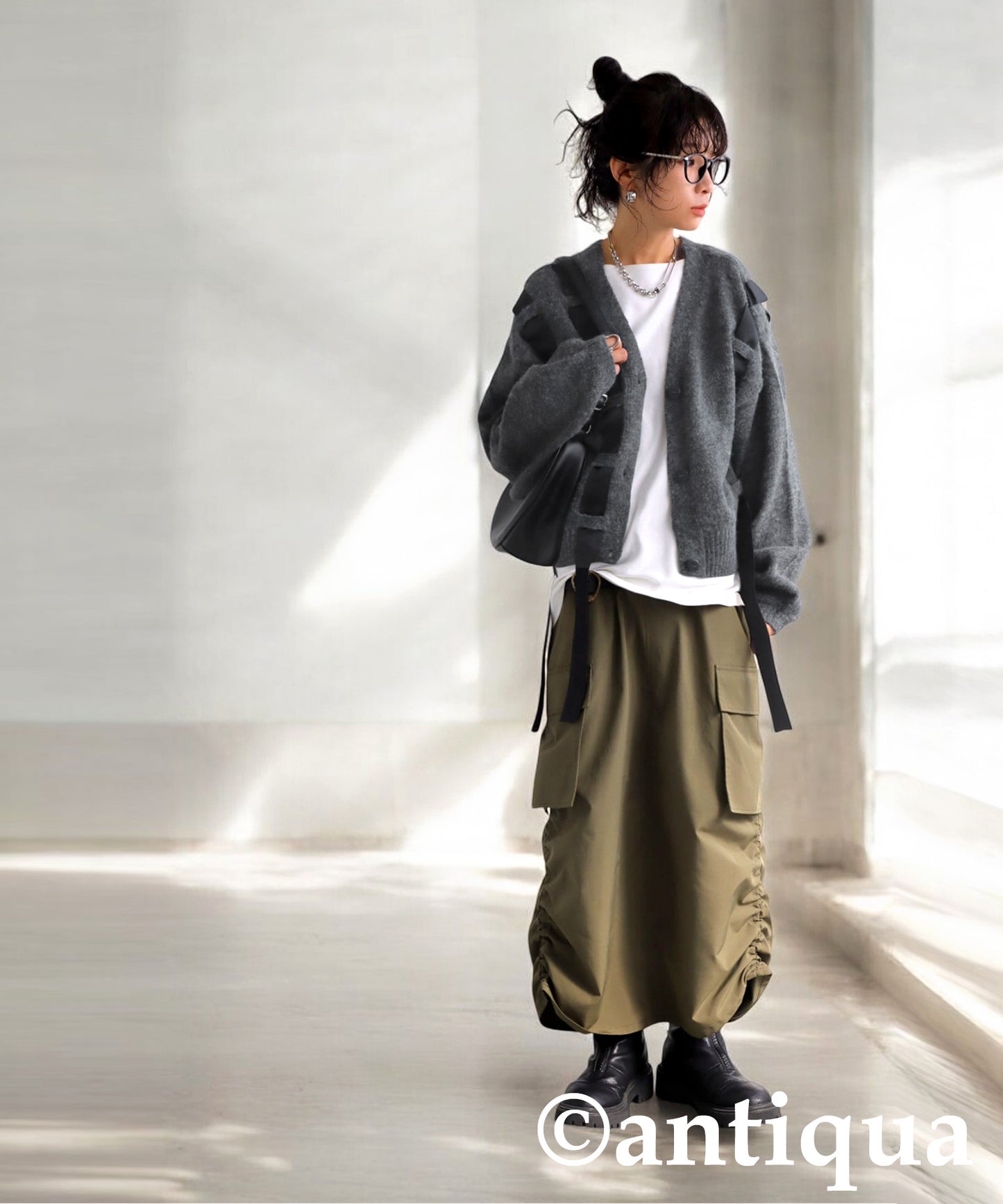 Ribbon Tape Cardigan Ladies