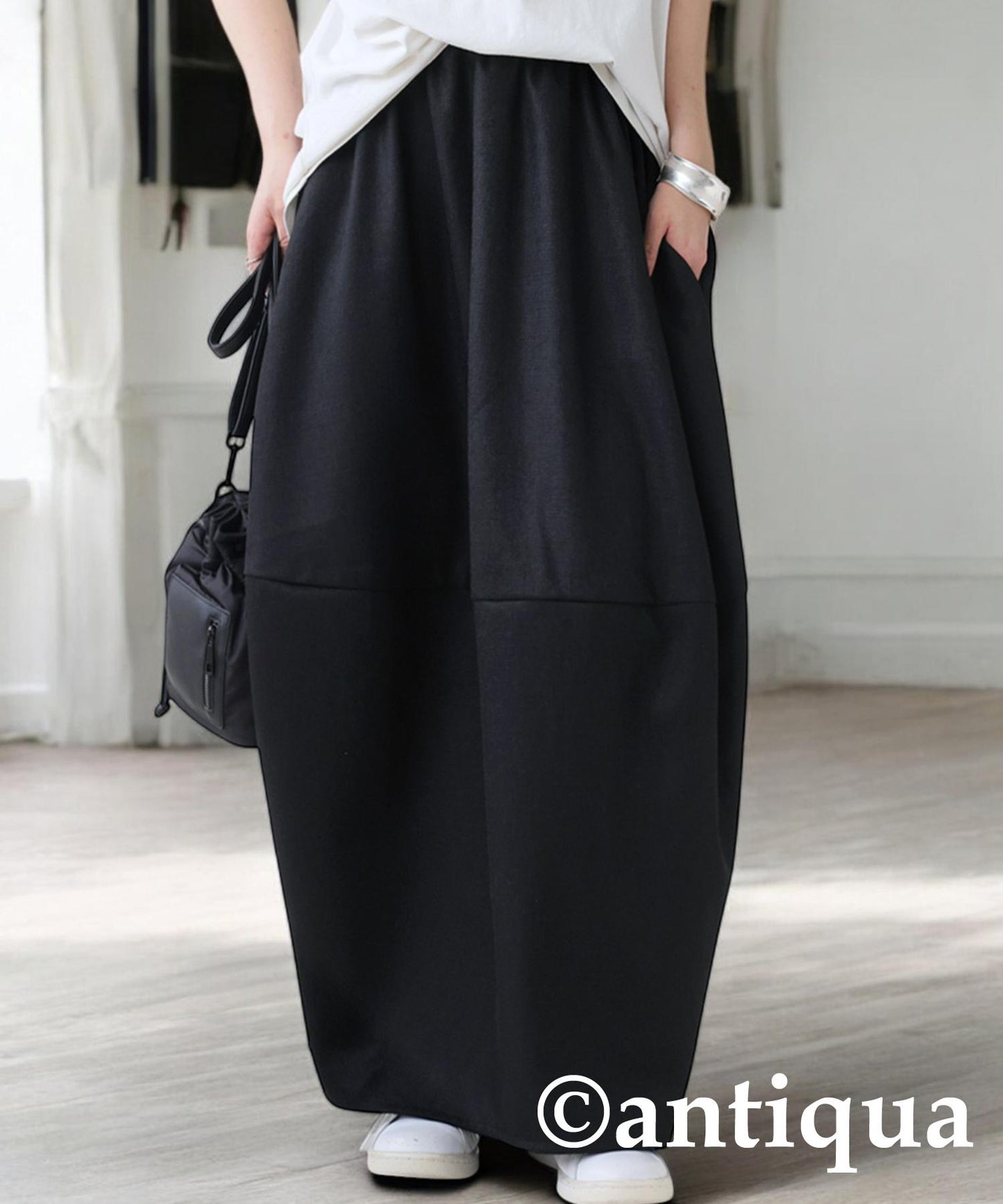 Ladies Gathered Cocoon Skirt