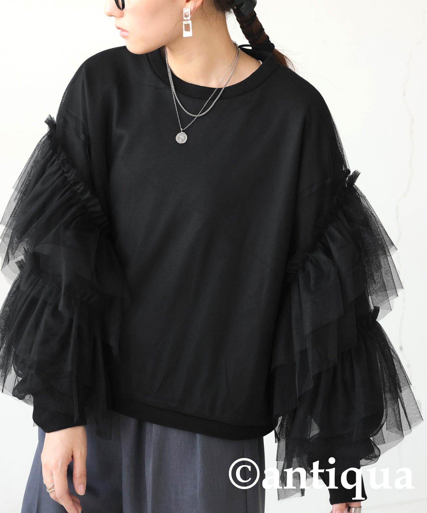 Tulle Docking Tops Ladies