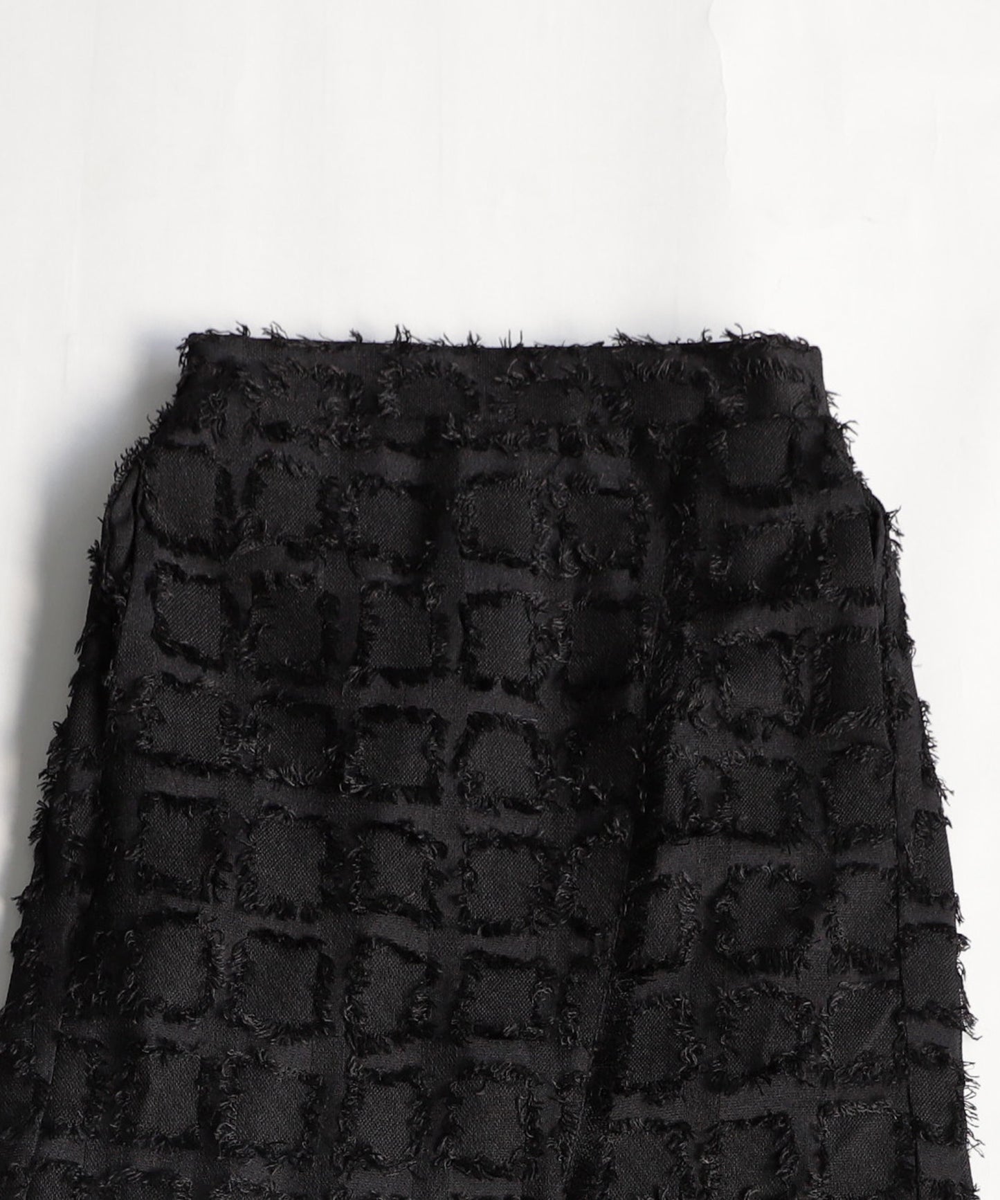 Fringe Jacquard Skirt Ladies