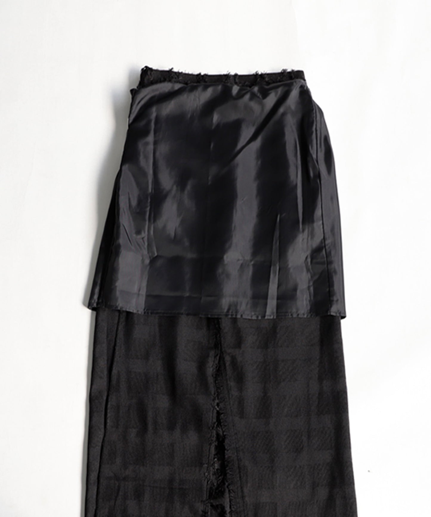 Fringe Jacquard Skirt Ladies