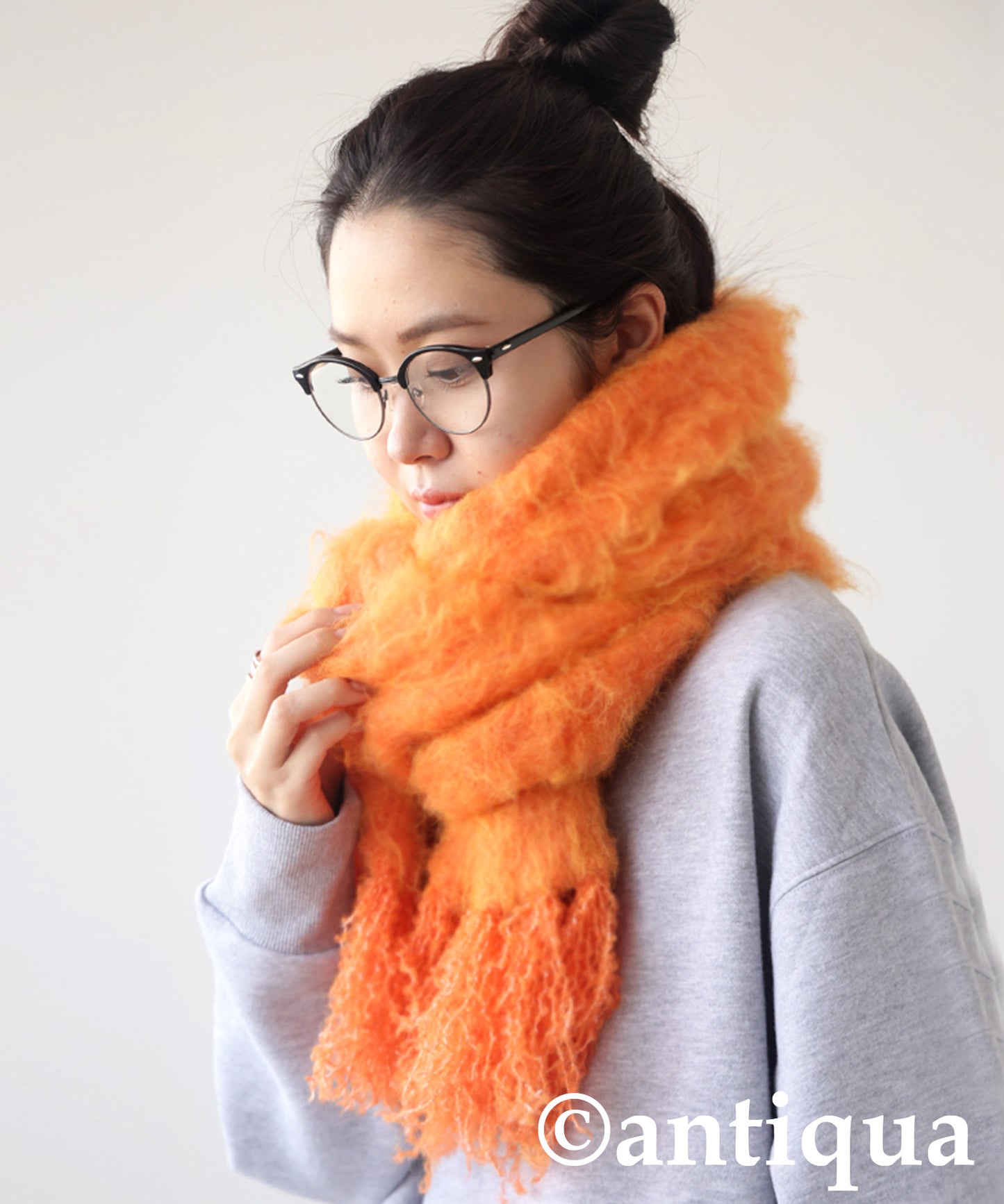 Fringe Muffler Ladies