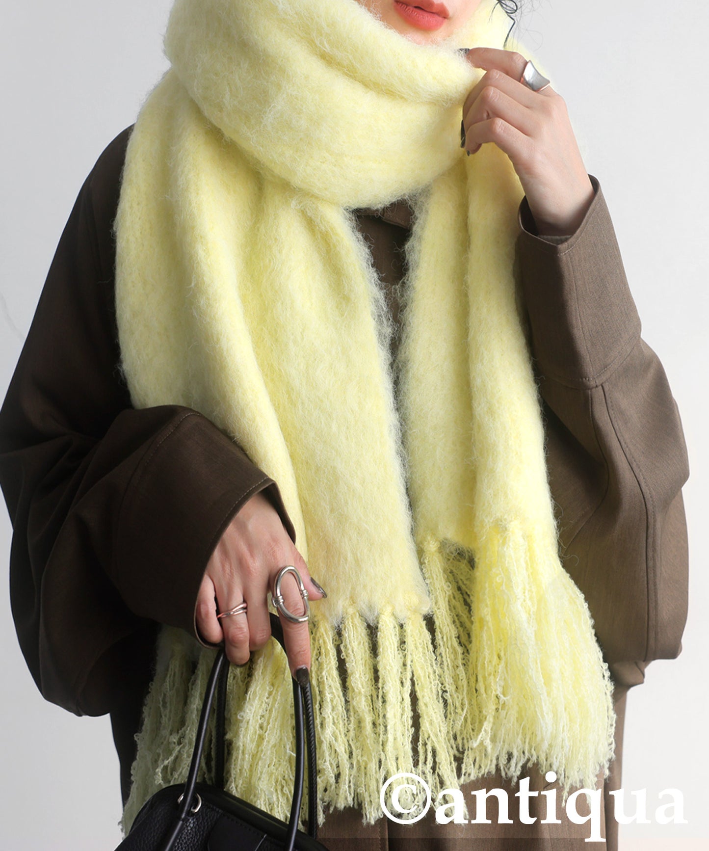 Fringe Muffler Ladies