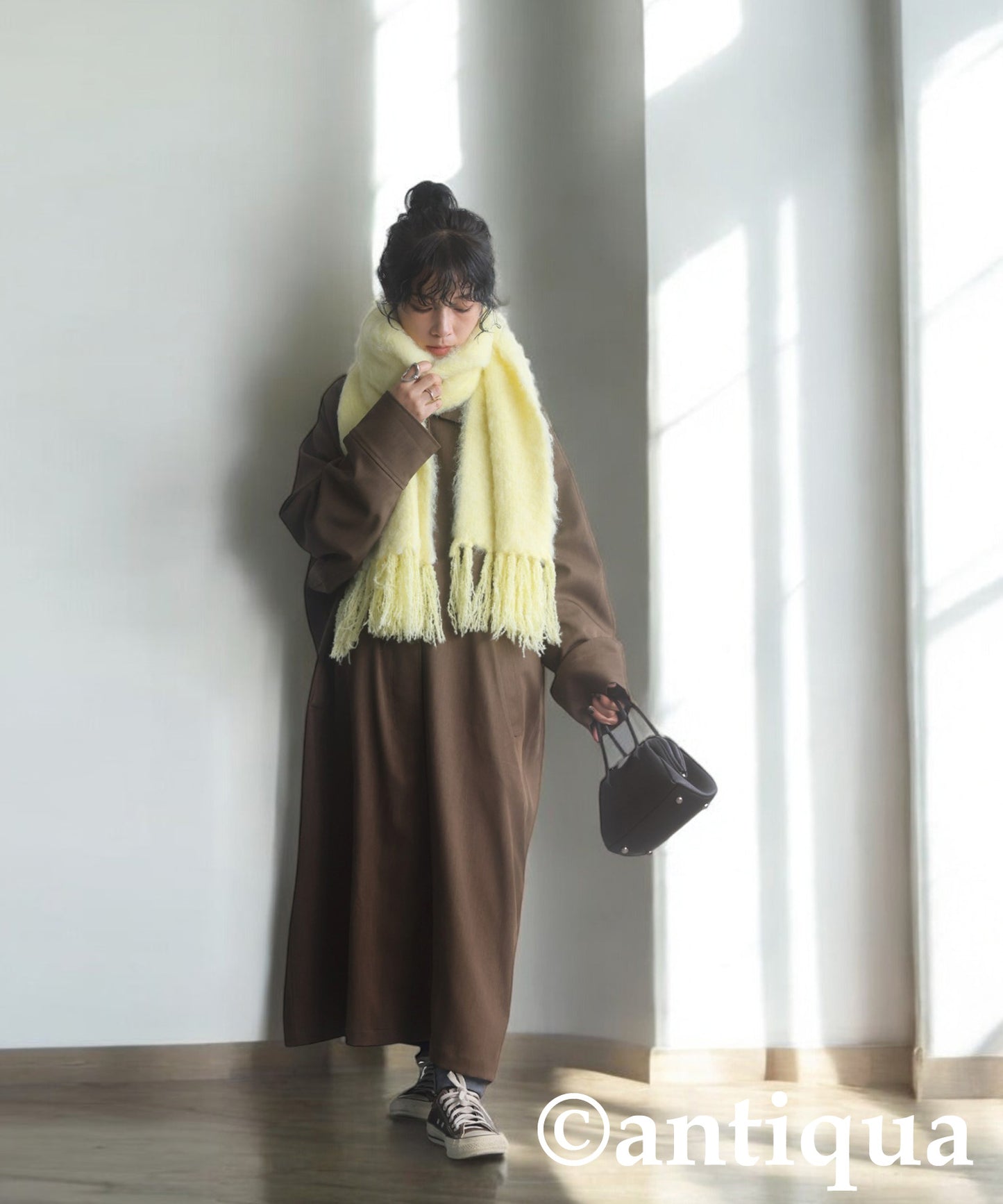 Fringe Muffler Ladies