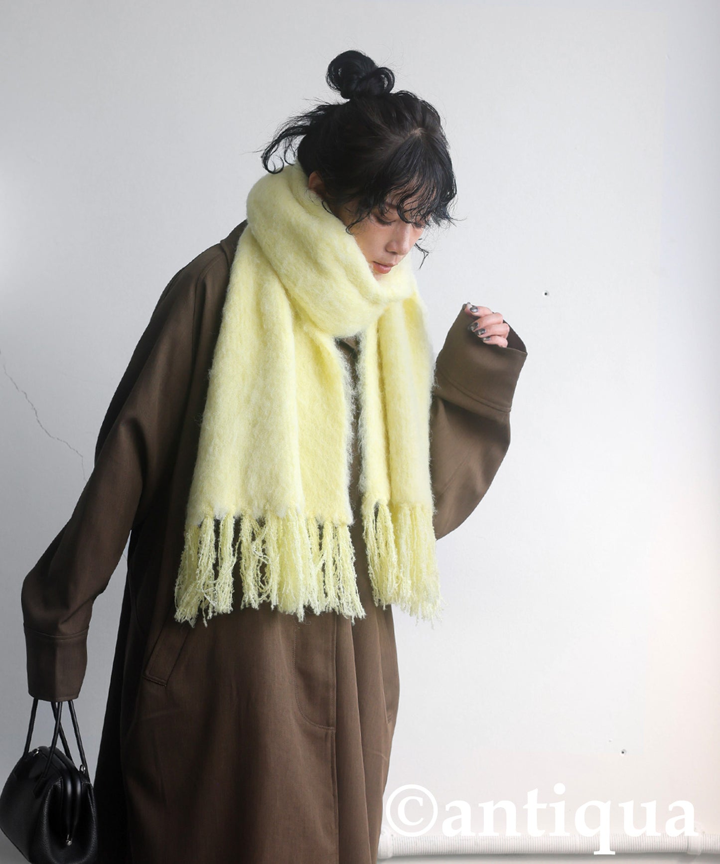 Fringe Muffler Ladies