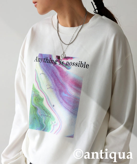 Print Design Tops Ladies