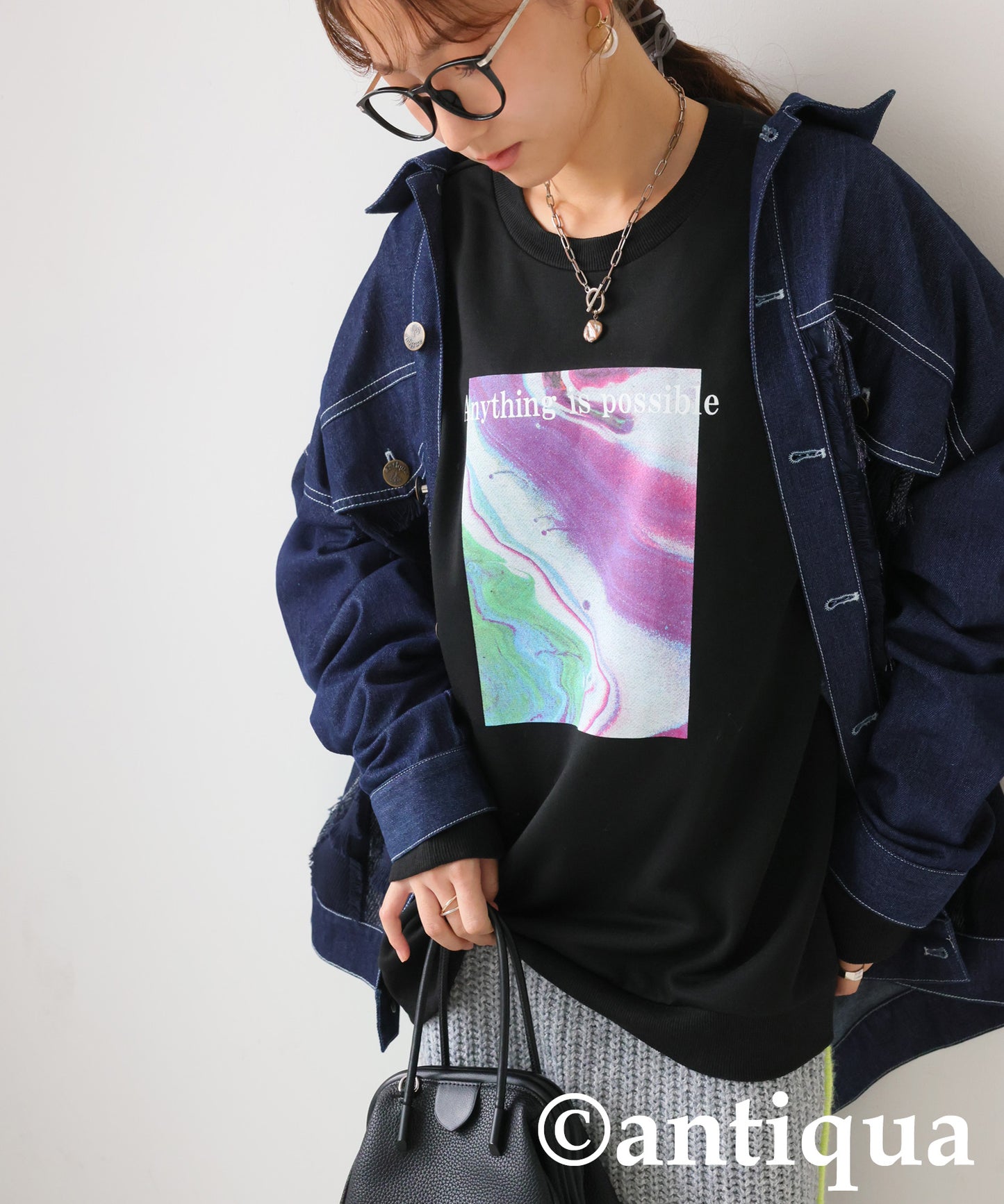 Print Design Tops Ladies