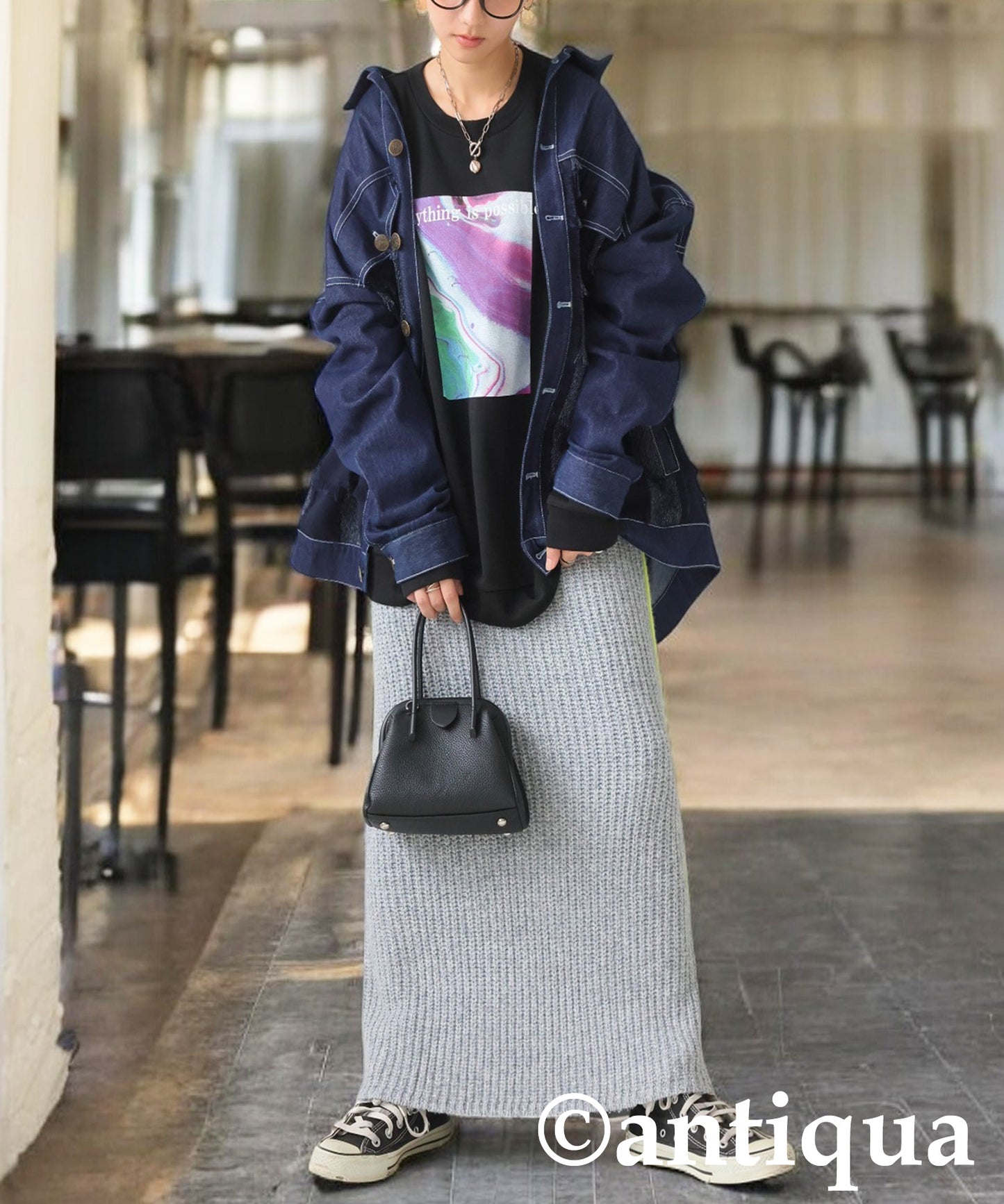 Print Design Tops Ladies