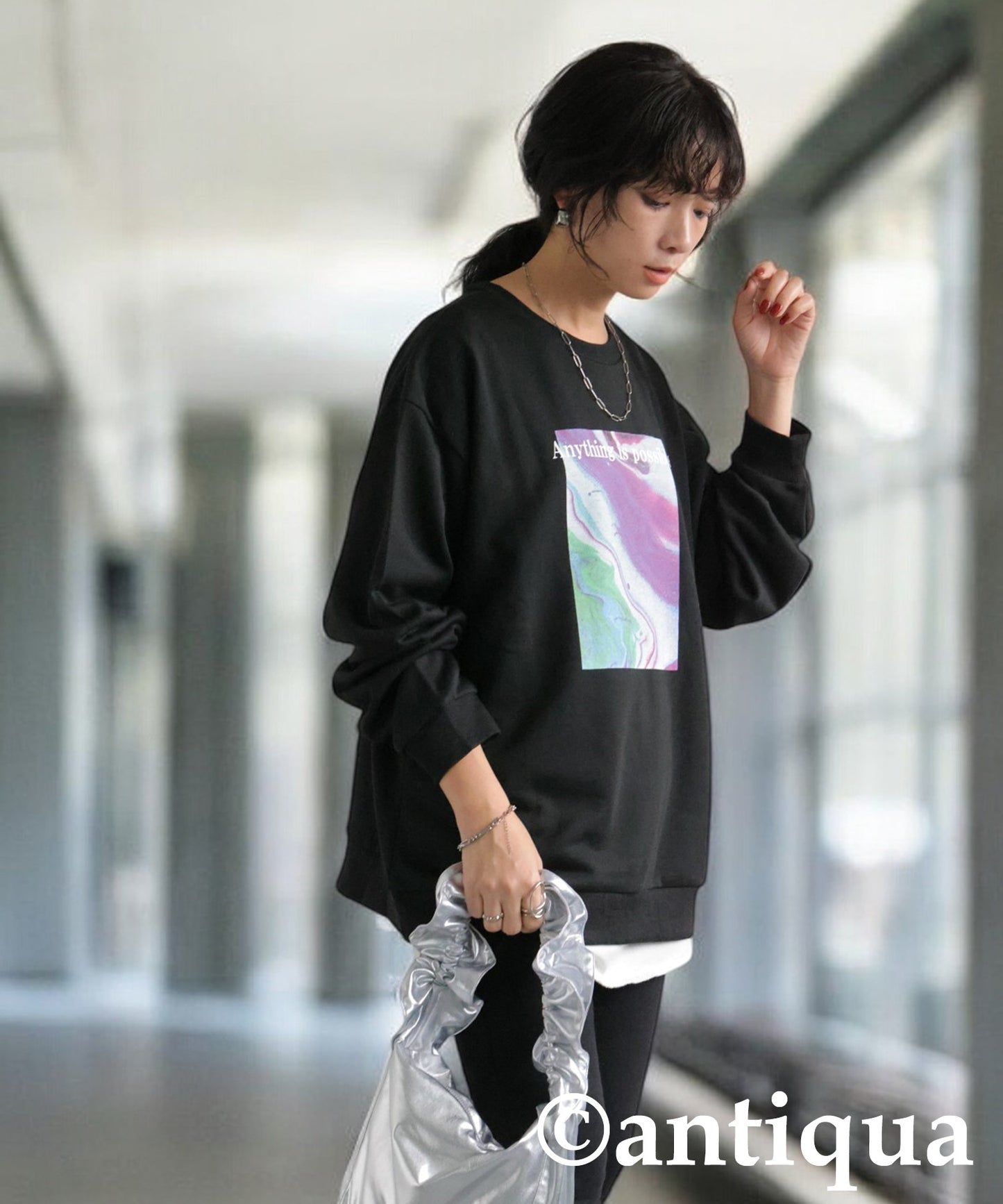 Print Design Tops Ladies