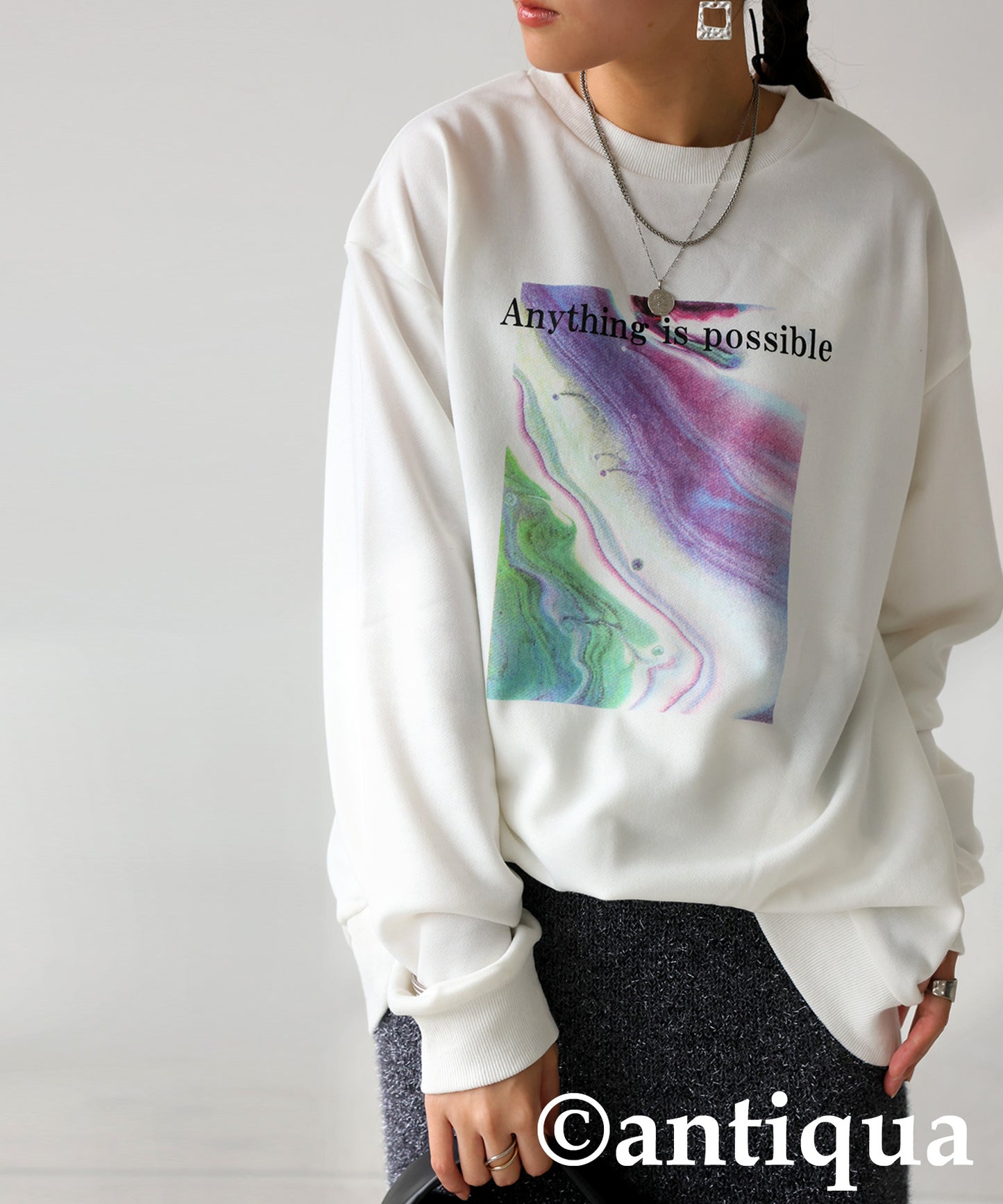 Print Design Tops Ladies