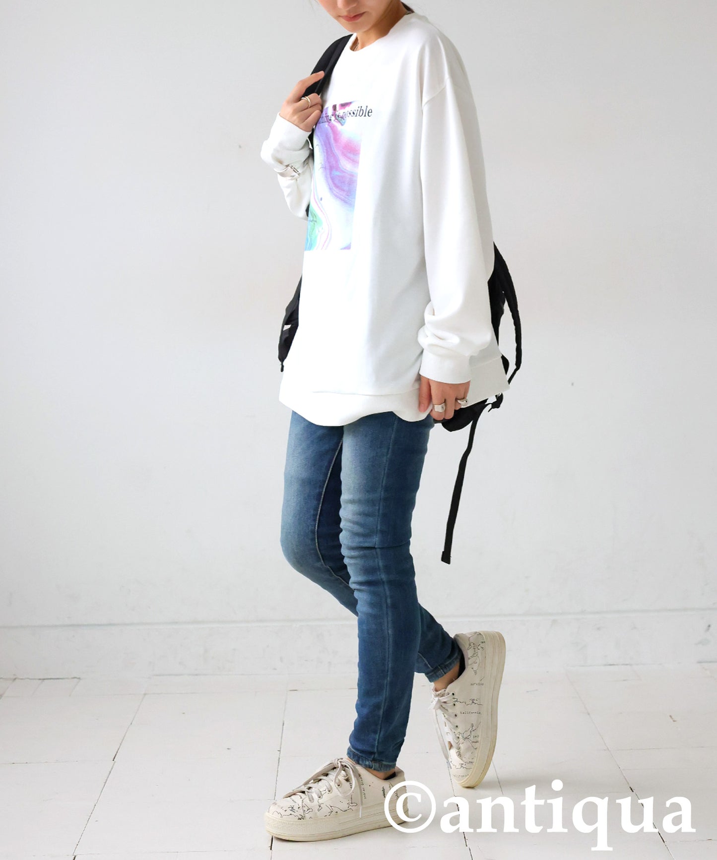 Print Design Tops Ladies