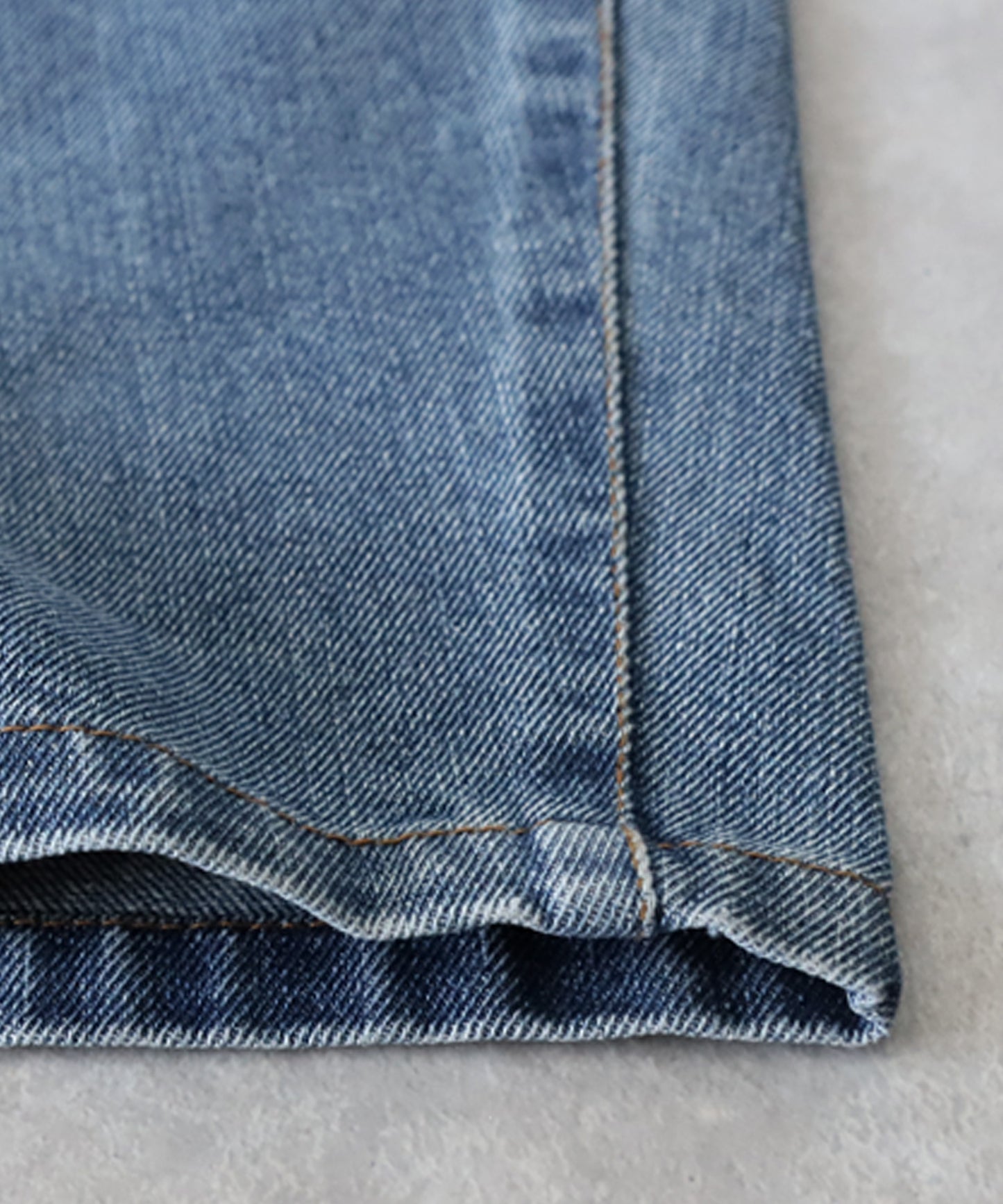 Curved Denim Pants Ladies