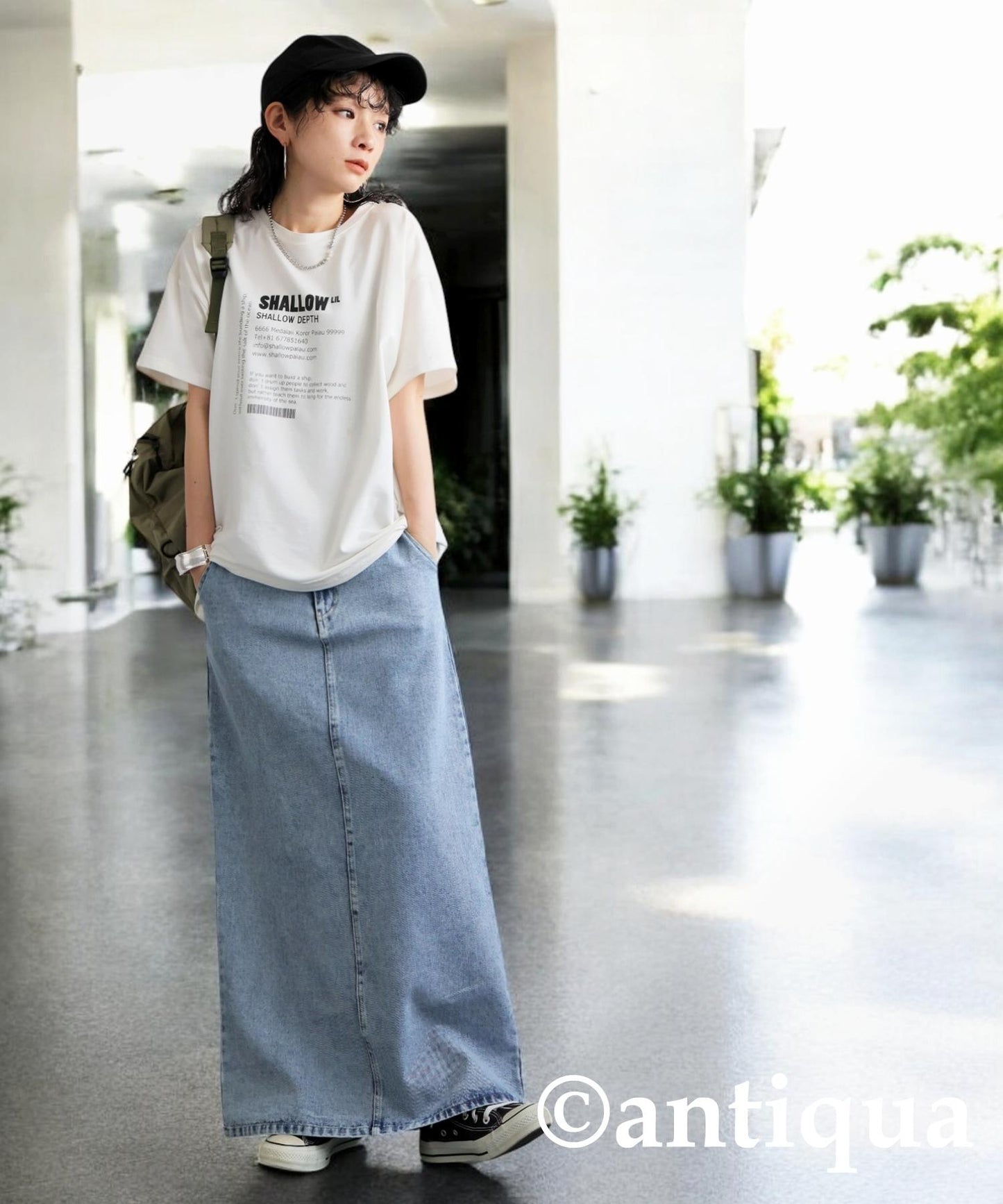 Ladies Denim Skirt
