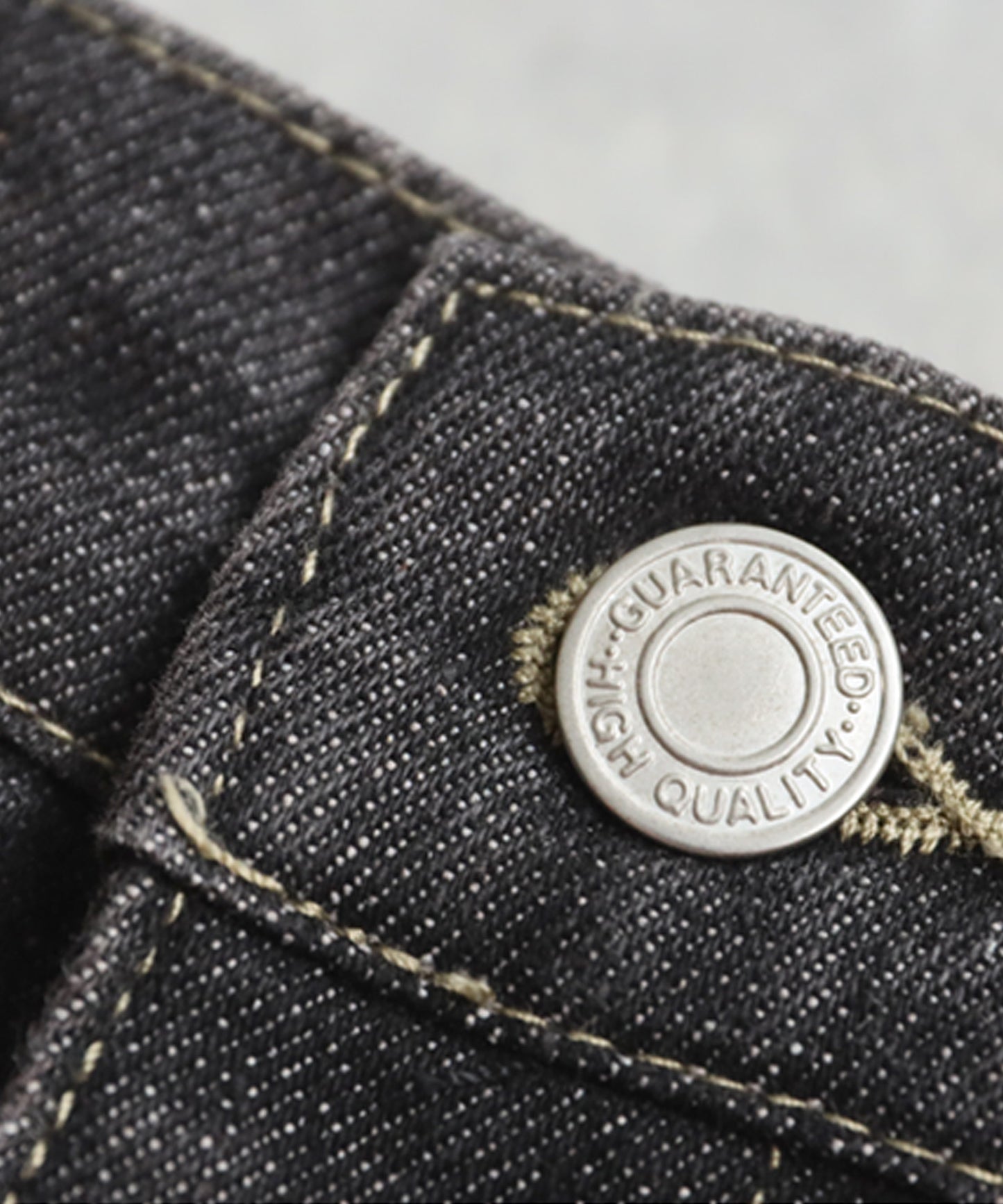 Ladies Distressed Denim Skirt