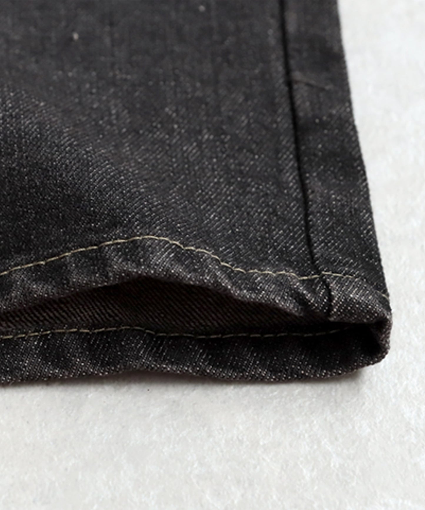 Ladies Distressed Denim Skirt