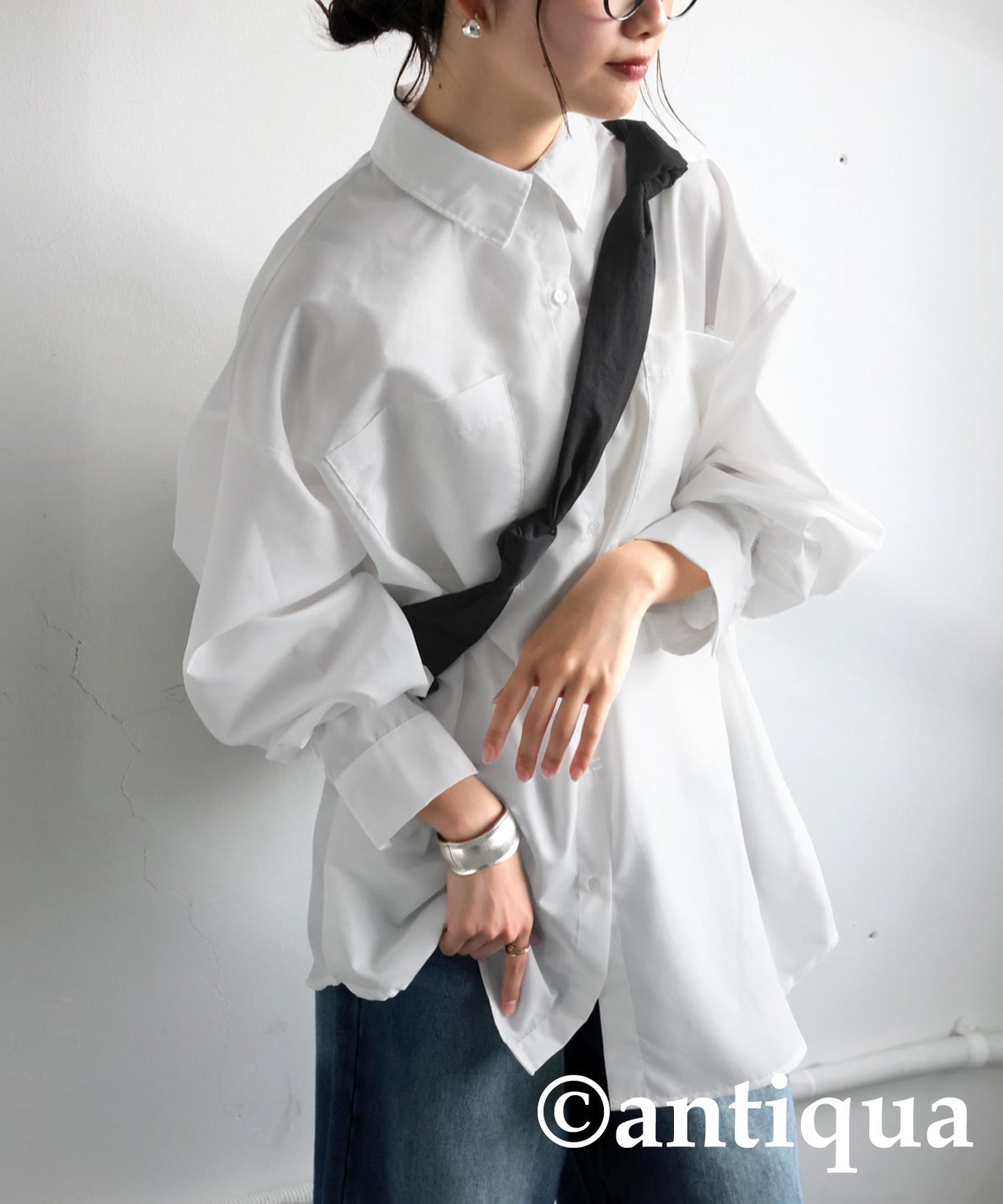 Ladies Oversized Shirt