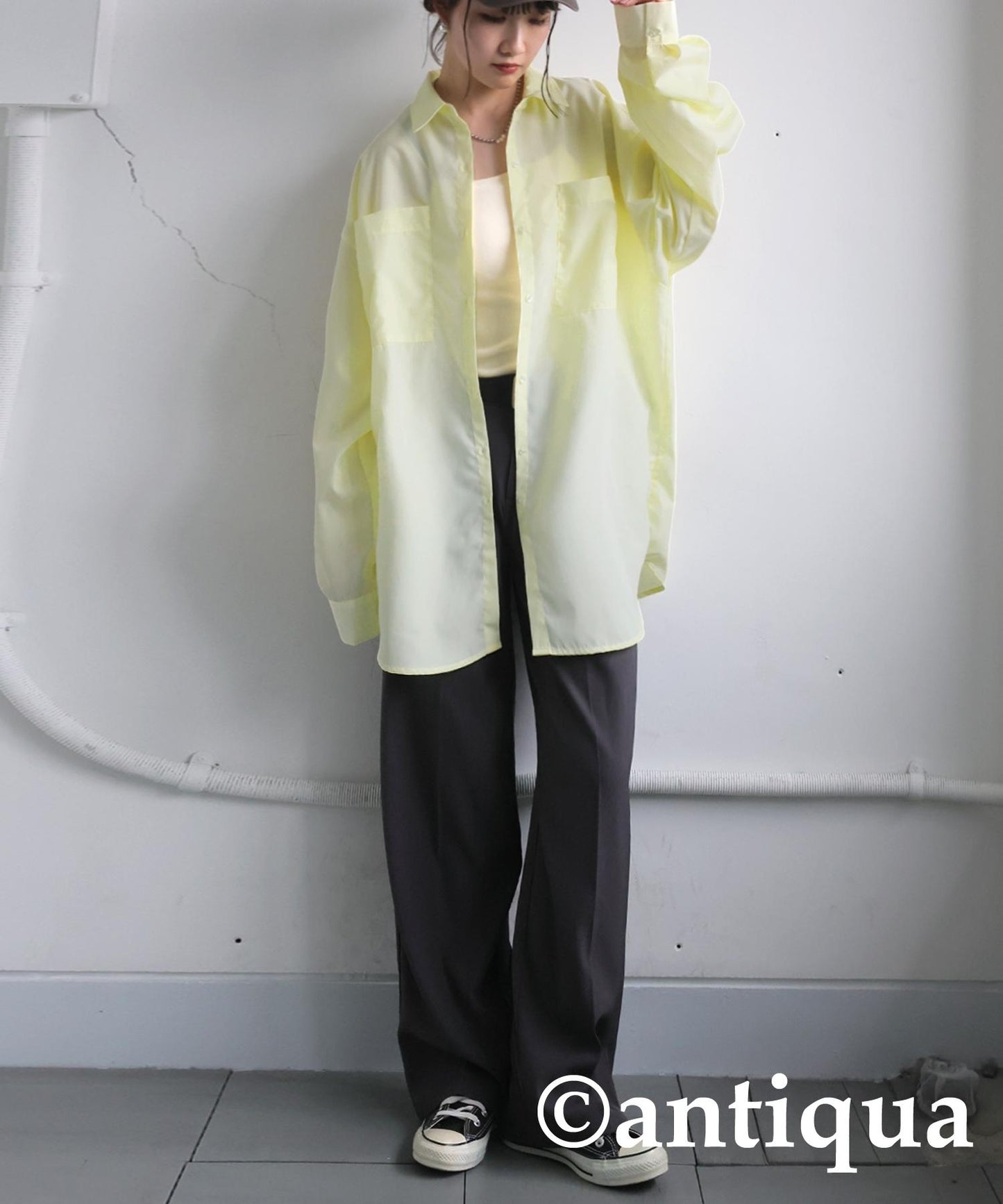 Ladies Oversized Shirt