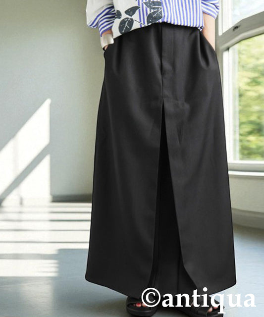 Ladies Center Slit Skirt