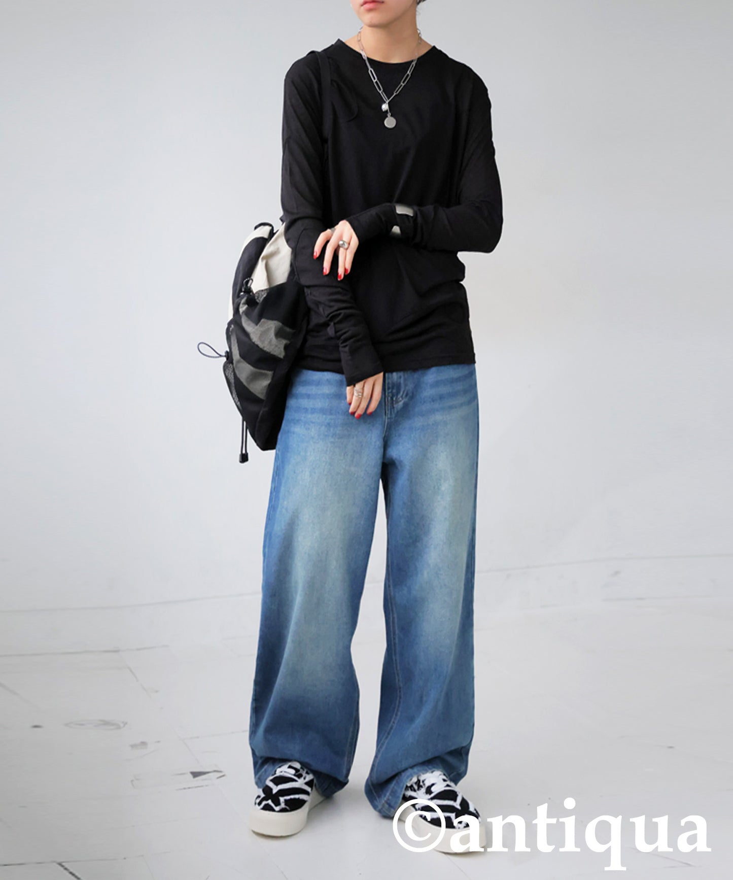 Ladies Tape Design Slub Cut And Sew