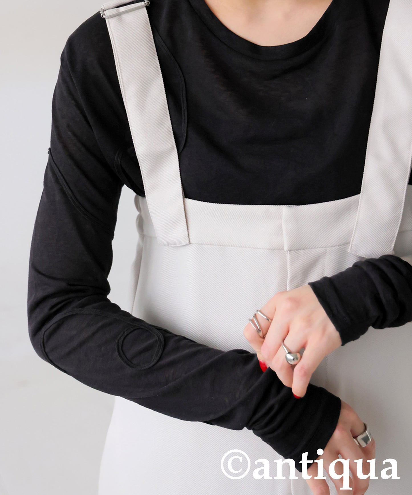 Ladies Tape Design Slub Cut And Sew