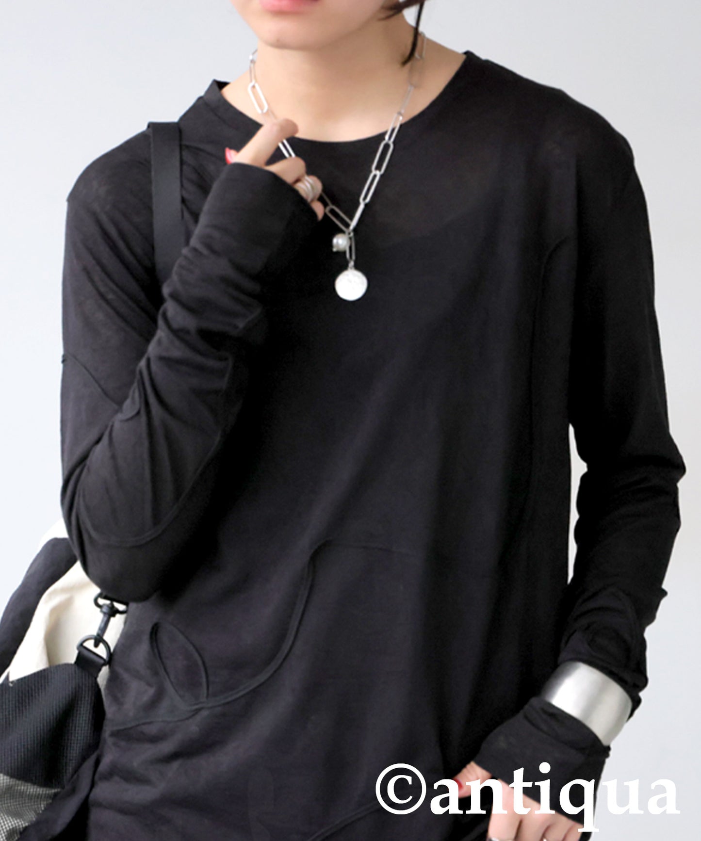 Ladies Tape Design Slub Cut And Sew