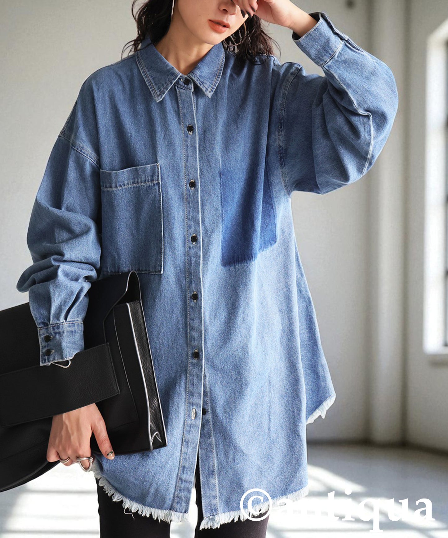 Vintage Denim Shirt Ladies
