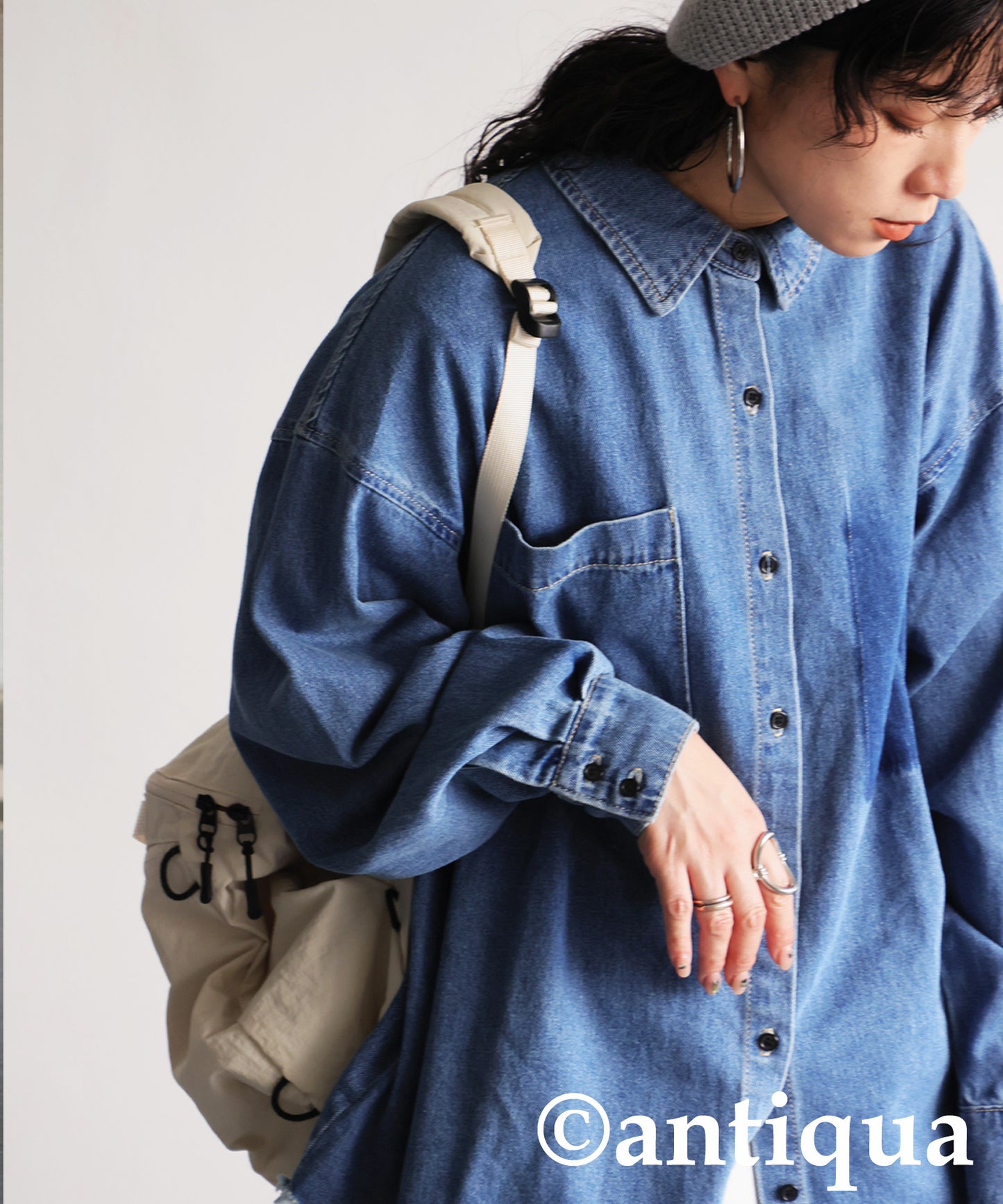 Vintage Denim Shirt Ladies