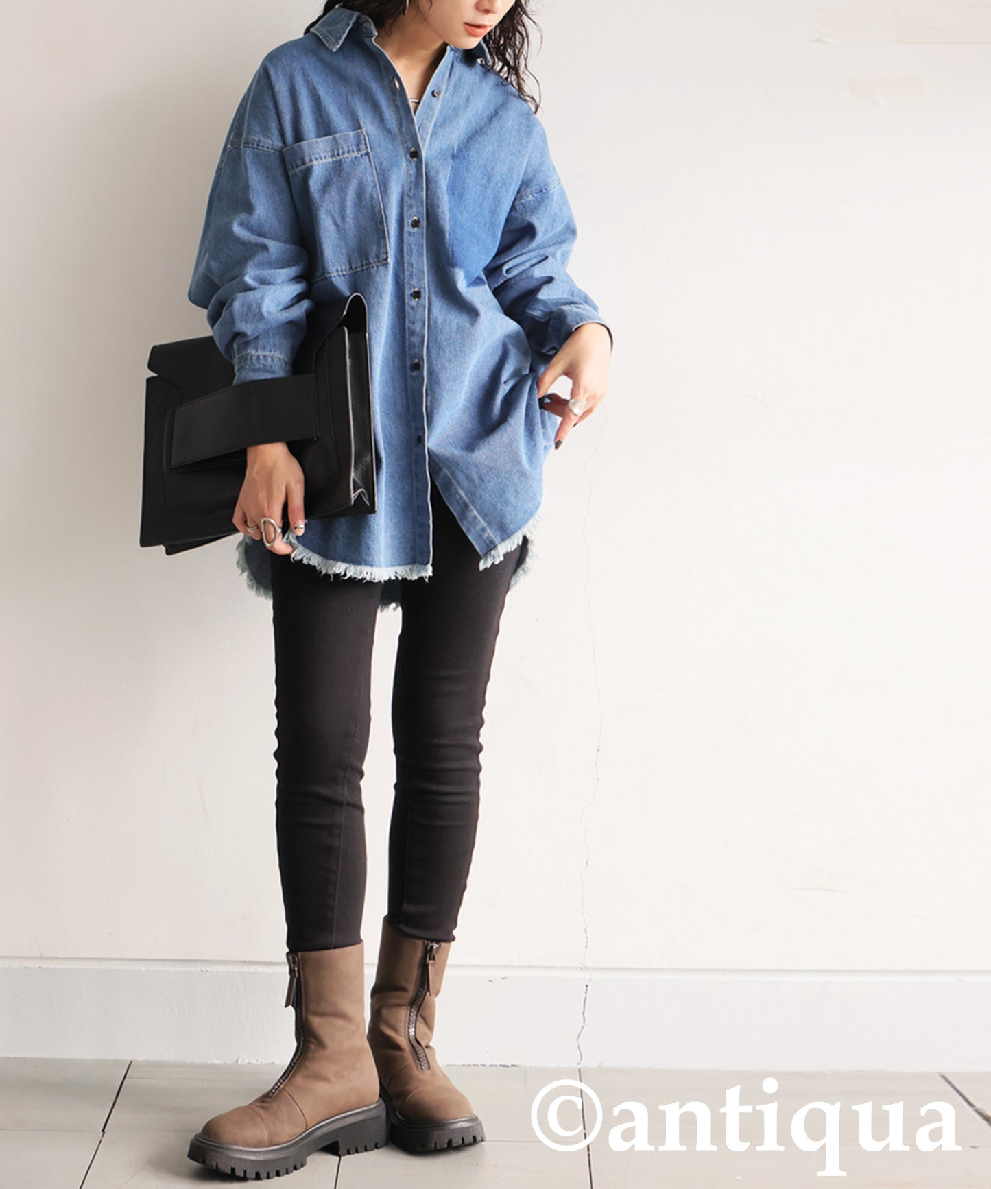 Vintage Denim Shirt Ladies