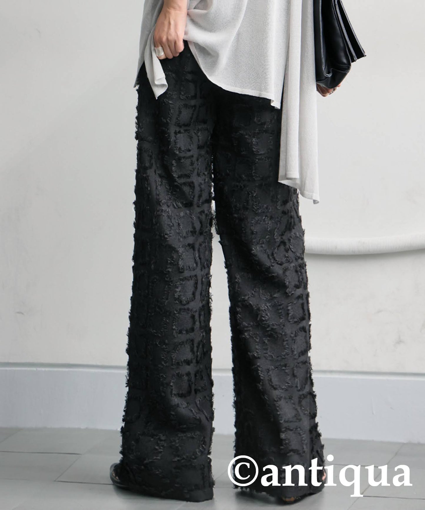 Ladies Fringe Jacquard Pants