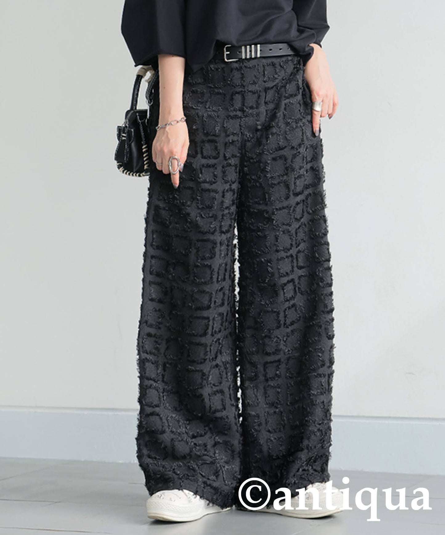 Ladies Fringe Jacquard Pants