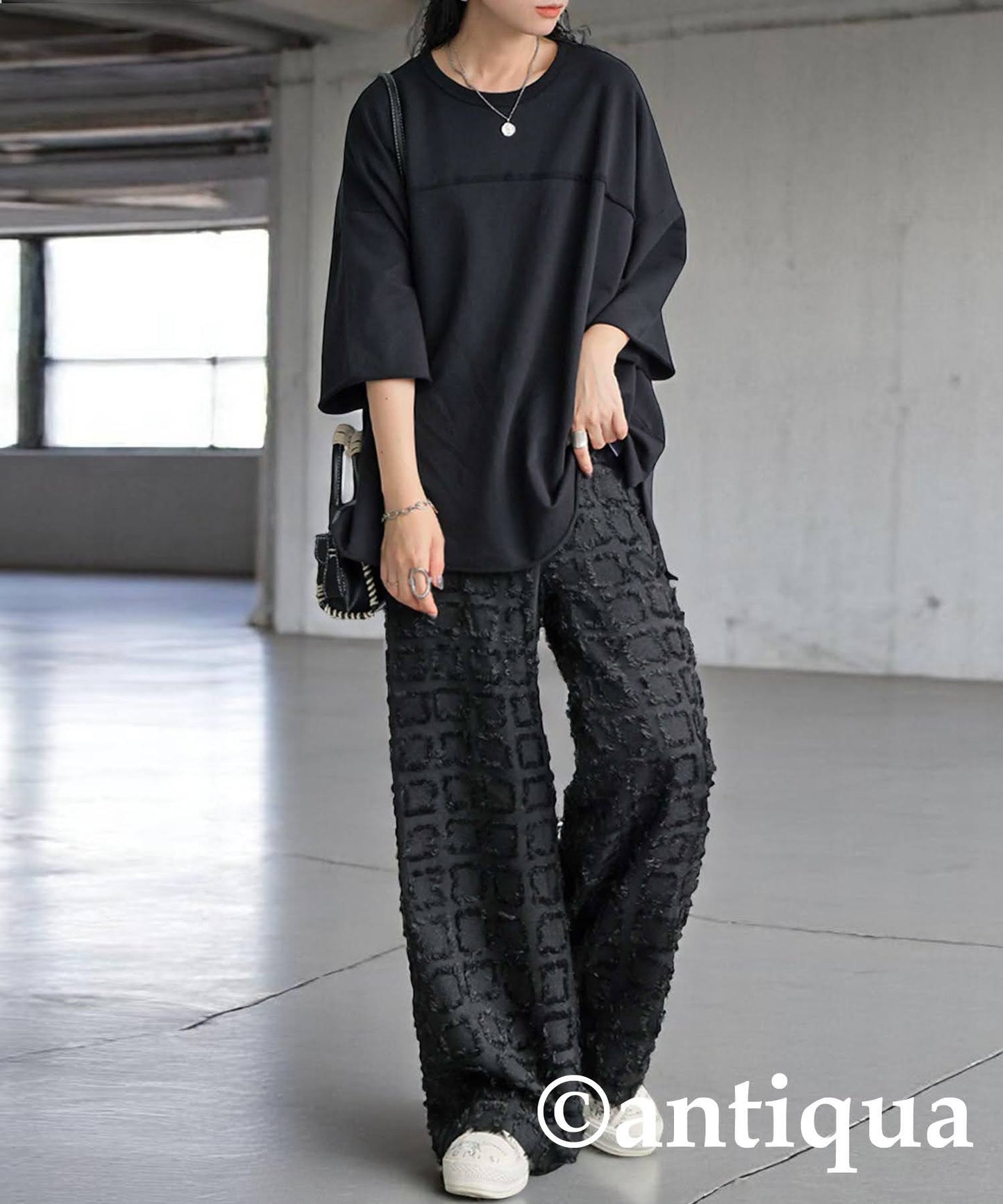 Ladies Fringe Jacquard Pants