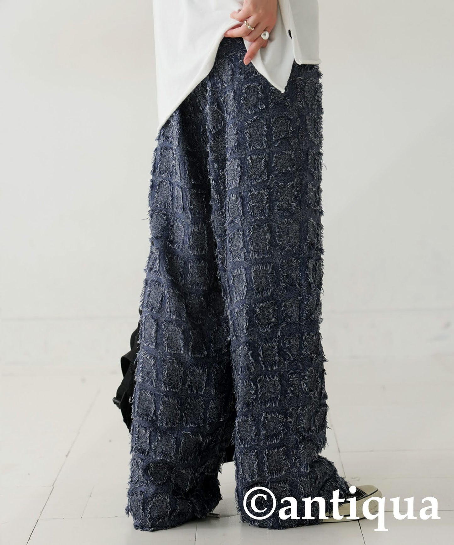 Ladies Fringe Jacquard Pants