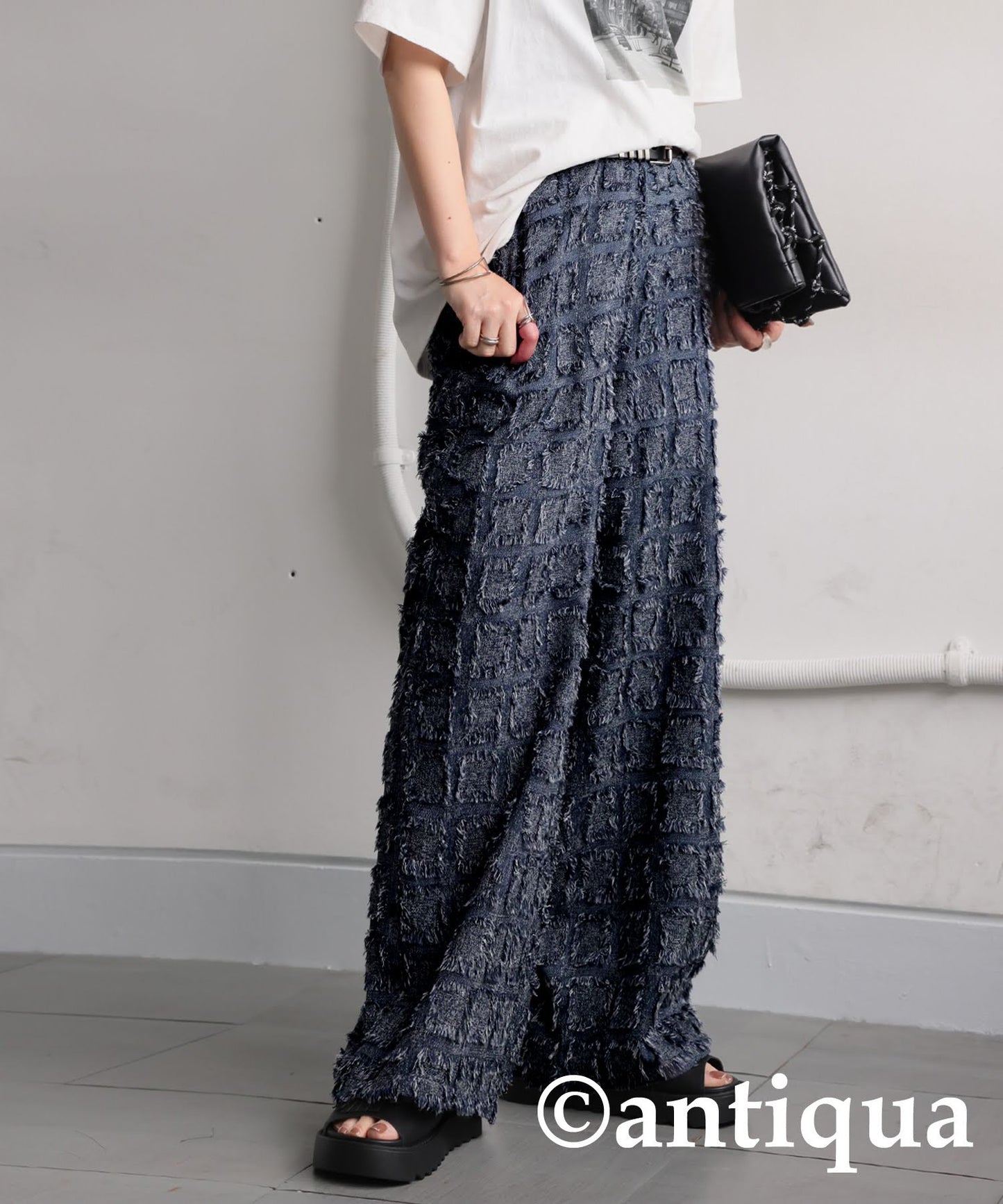 Ladies Fringe Jacquard Pants