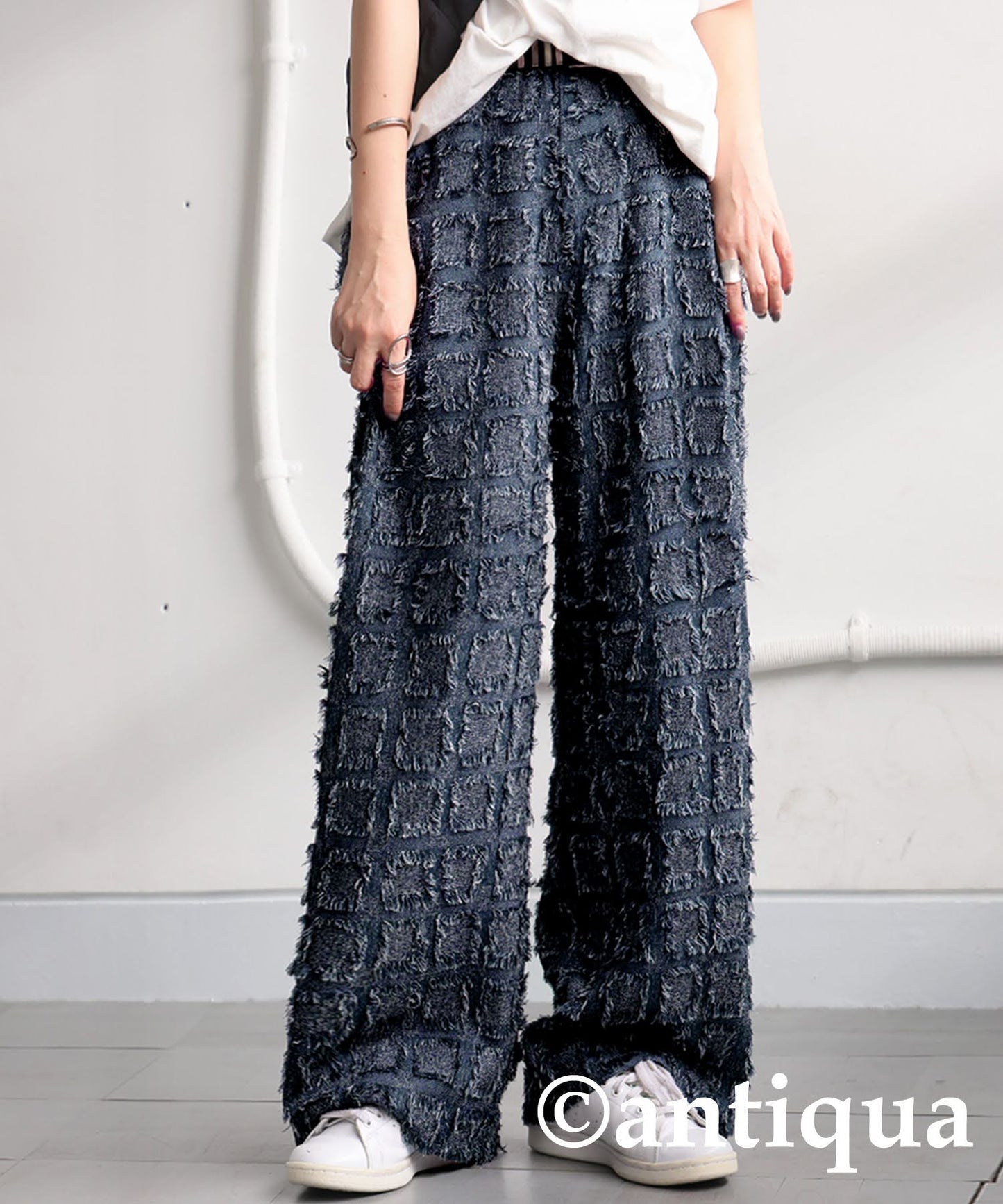 Ladies Fringe Jacquard Pants
