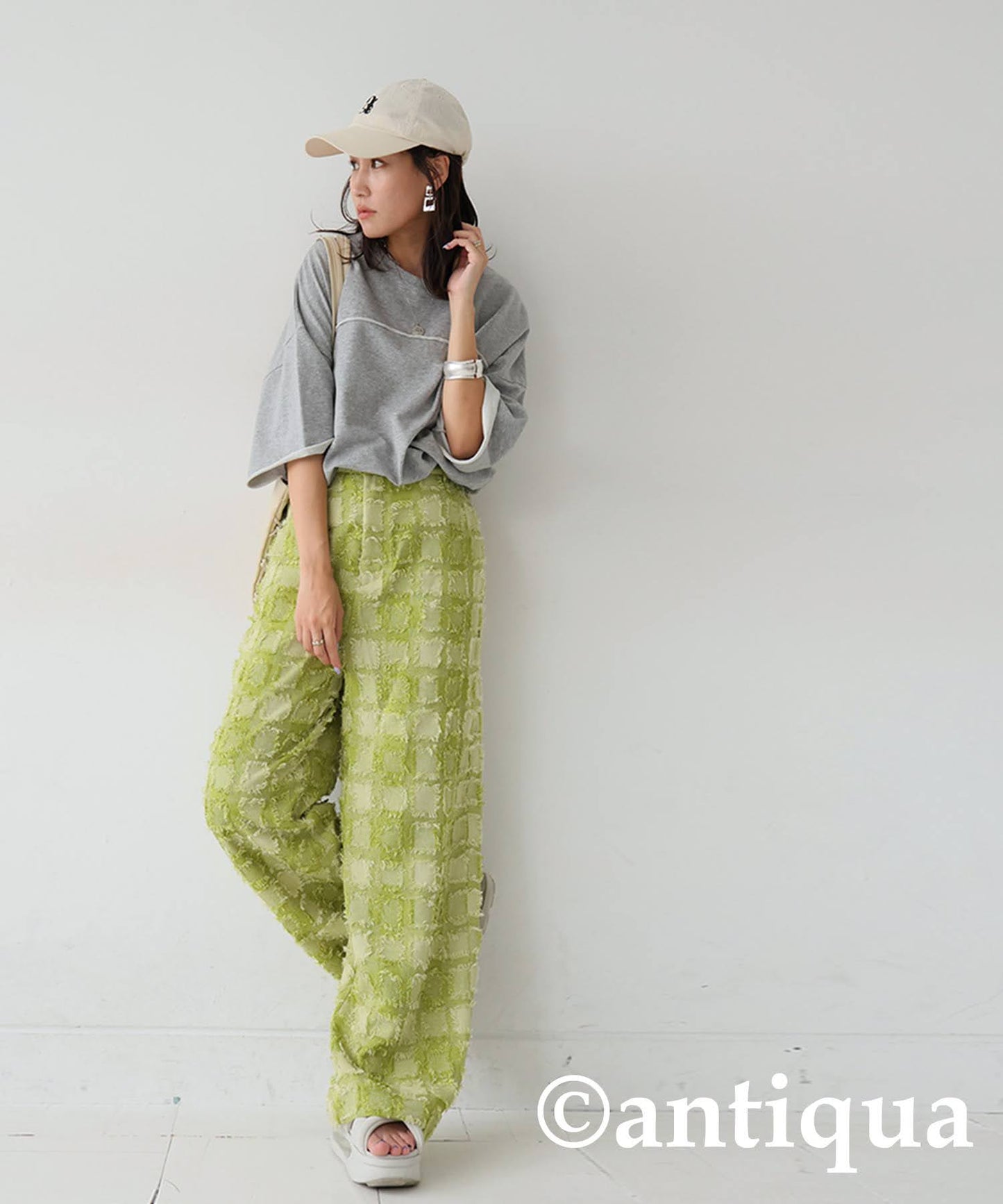 Ladies Fringe Jacquard Pants